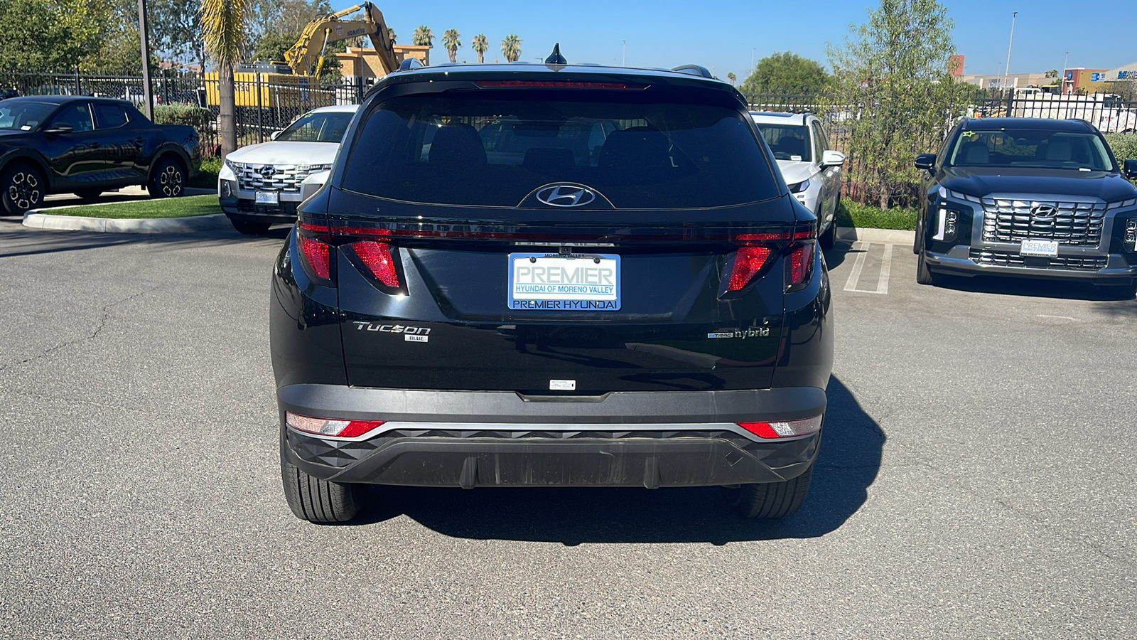 2024 Hyundai Tucson Hybrid Blue 4