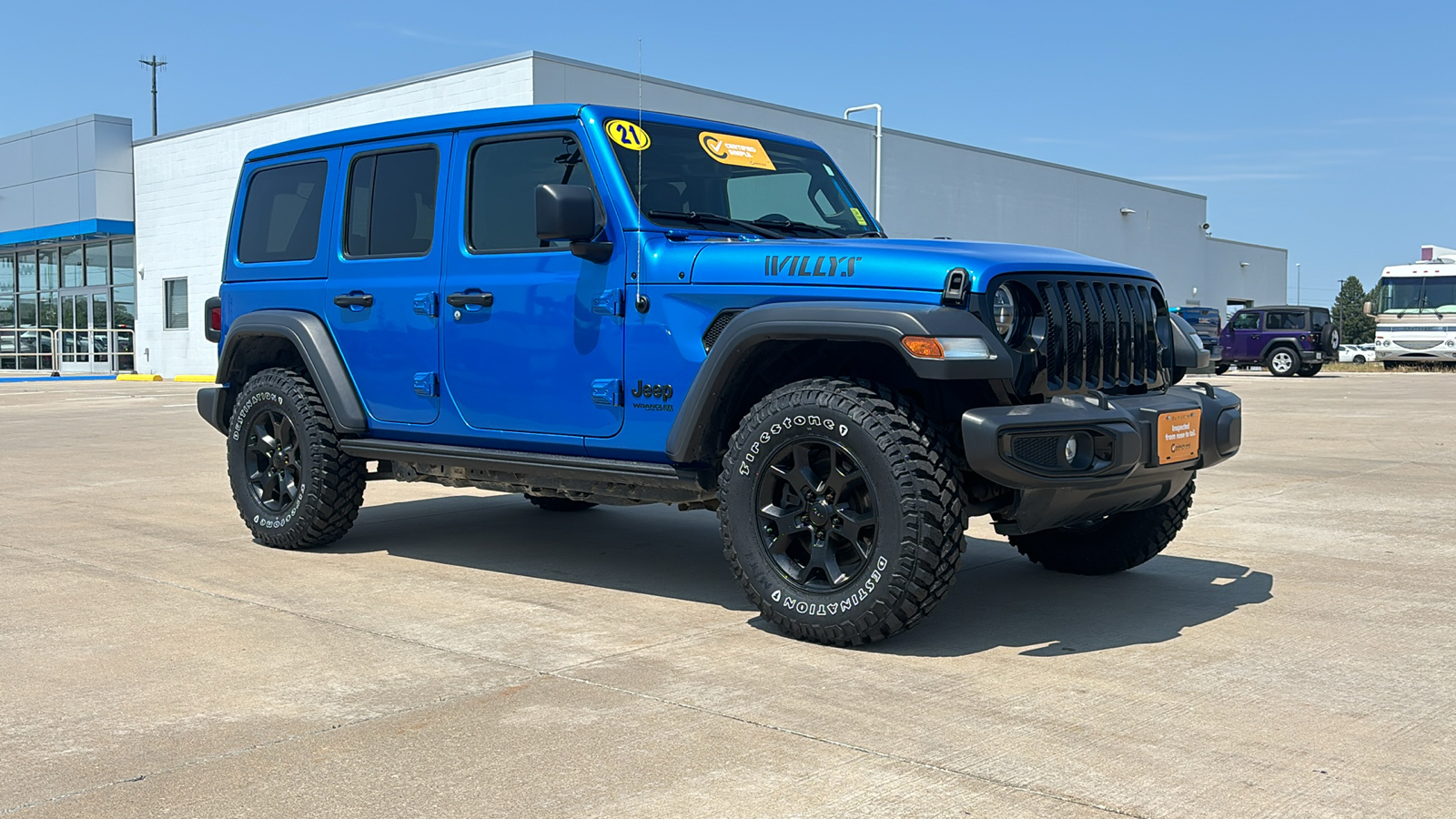 2021 Jeep Wrangler Unlimited Willys 2