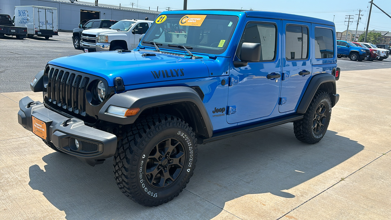 2021 Jeep Wrangler Unlimited Willys 4