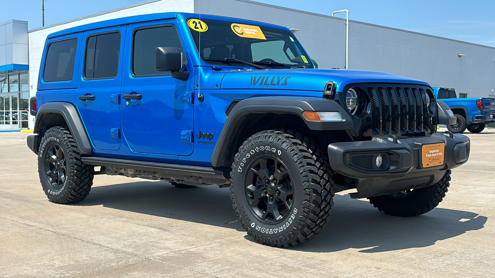 2021 Jeep Wrangler Unlimited Willys 13