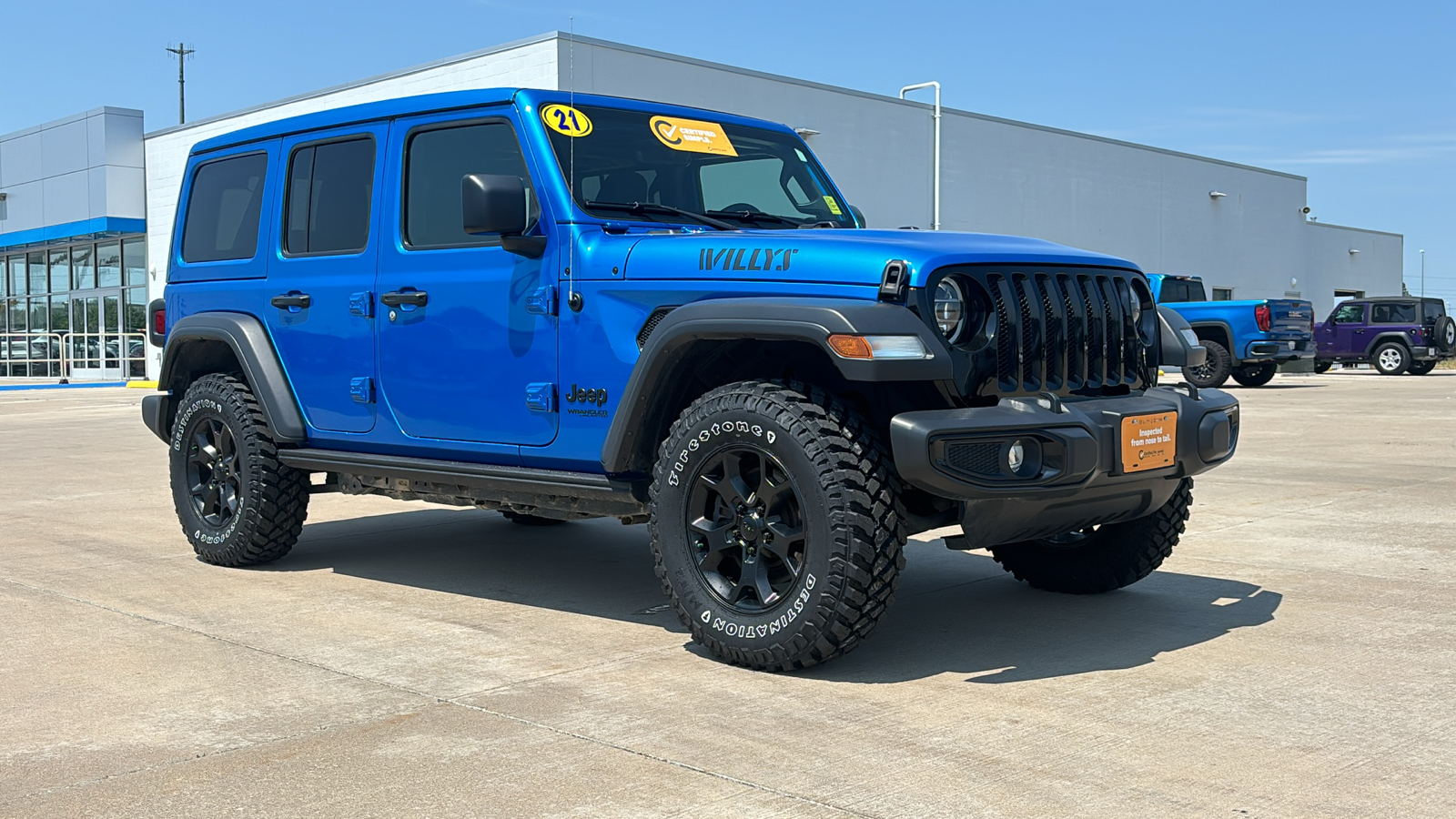 2021 Jeep Wrangler Unlimited Willys 14