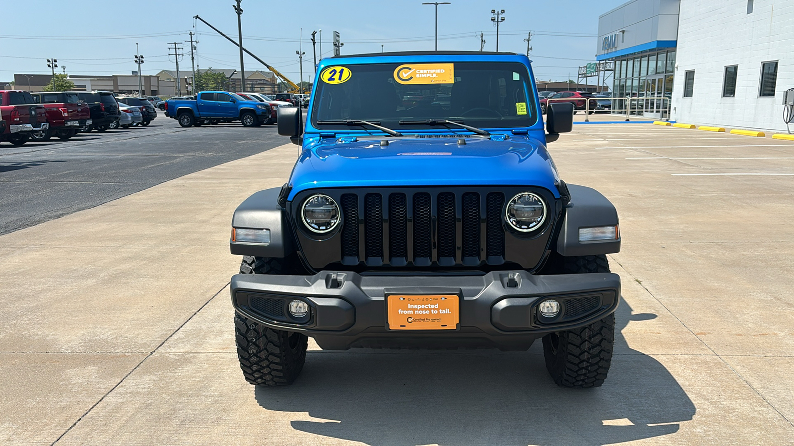 2021 Jeep Wrangler Unlimited Willys 15