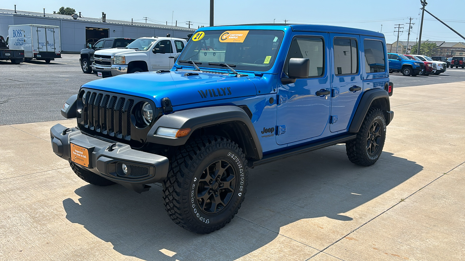 2021 Jeep Wrangler Unlimited Willys 16