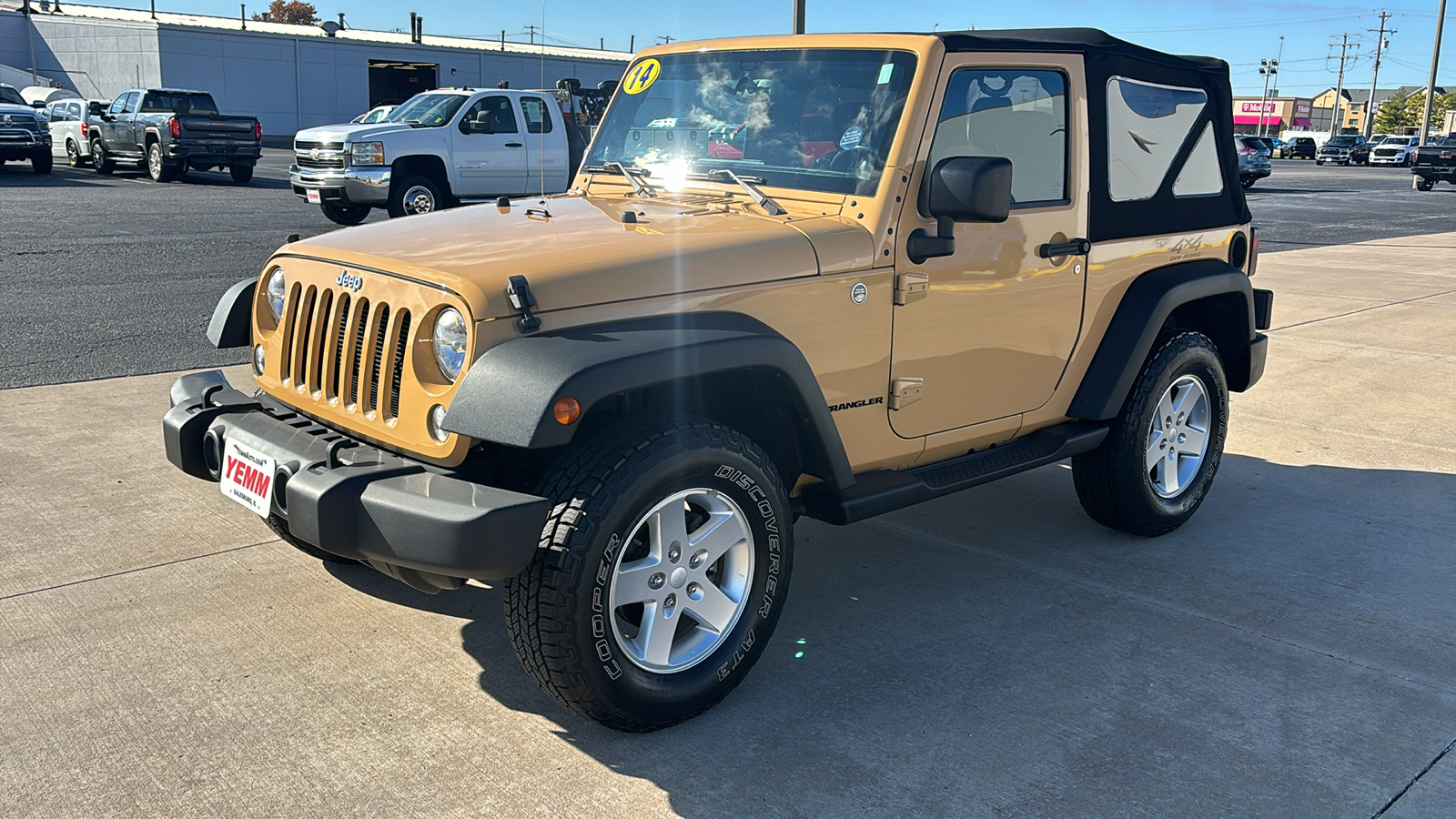 2014 Jeep Wrangler Sport 4