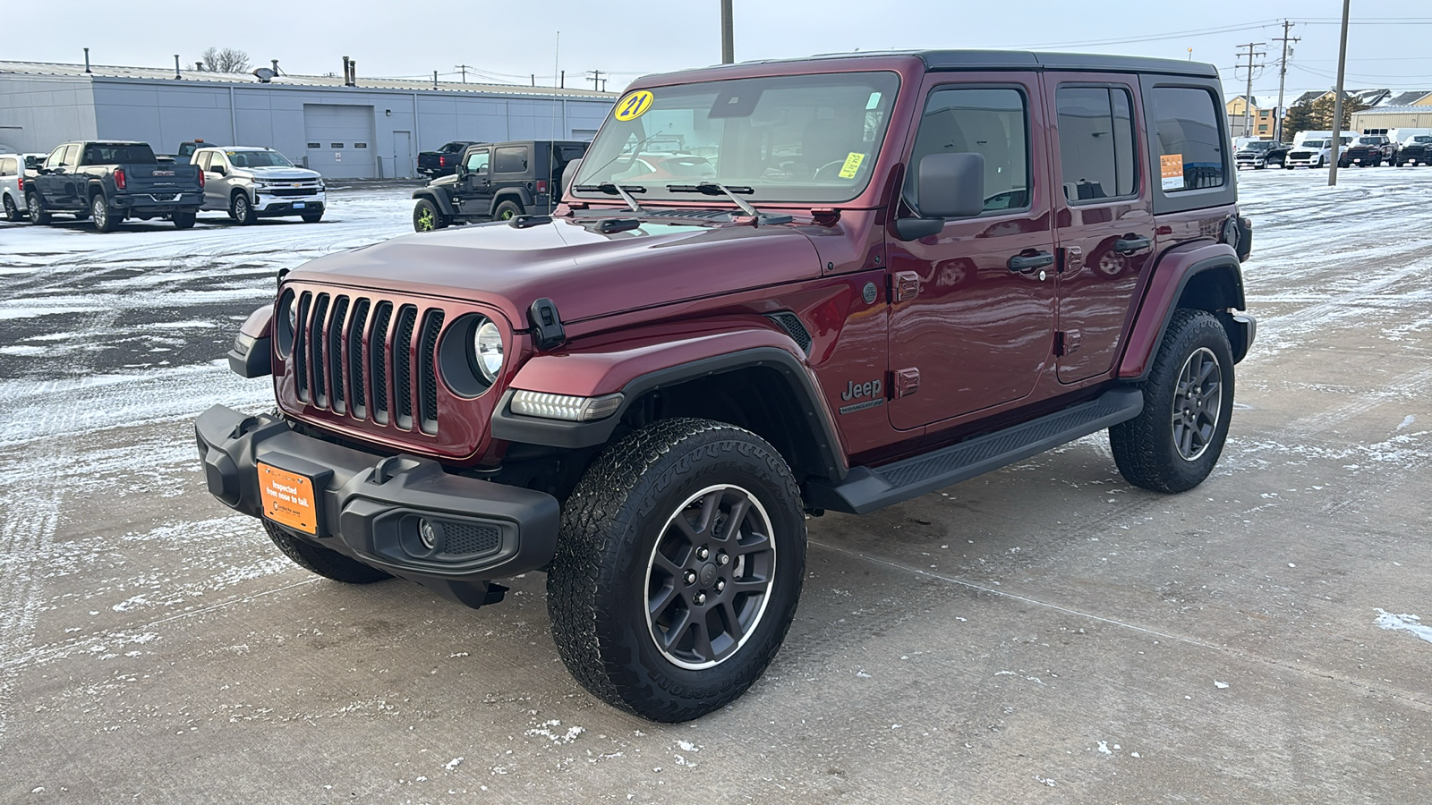 2021 Jeep Wrangler Unlimited Sport S 4