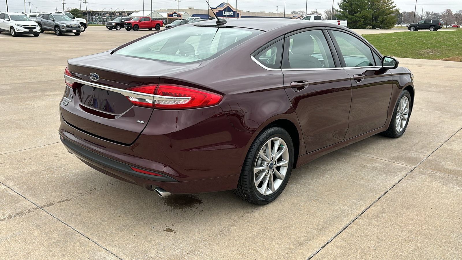 2017 Ford Fusion SE 8