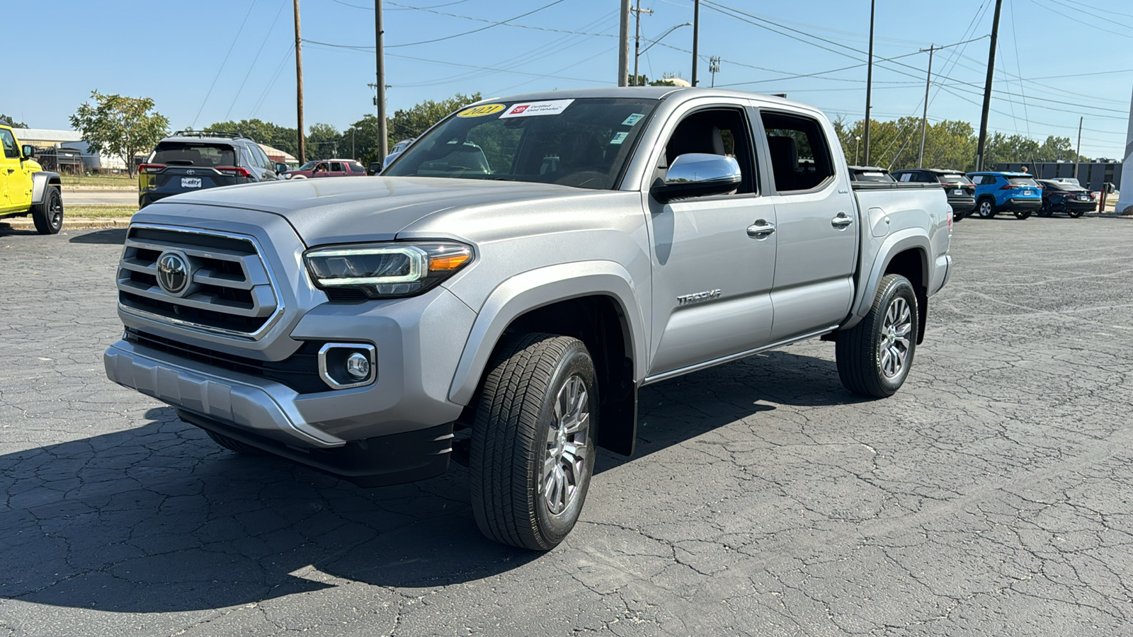 2021 Toyota Tacoma 4WD Limited 3