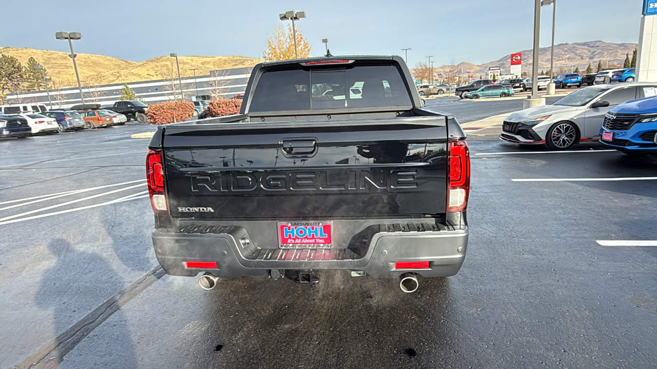 2025 Honda Ridgeline Black Edition 4