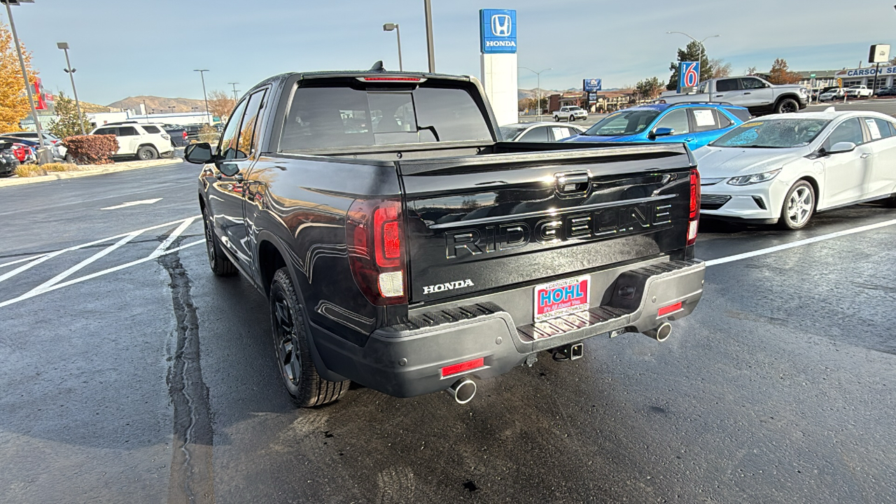 2025 Honda Ridgeline Black Edition 5