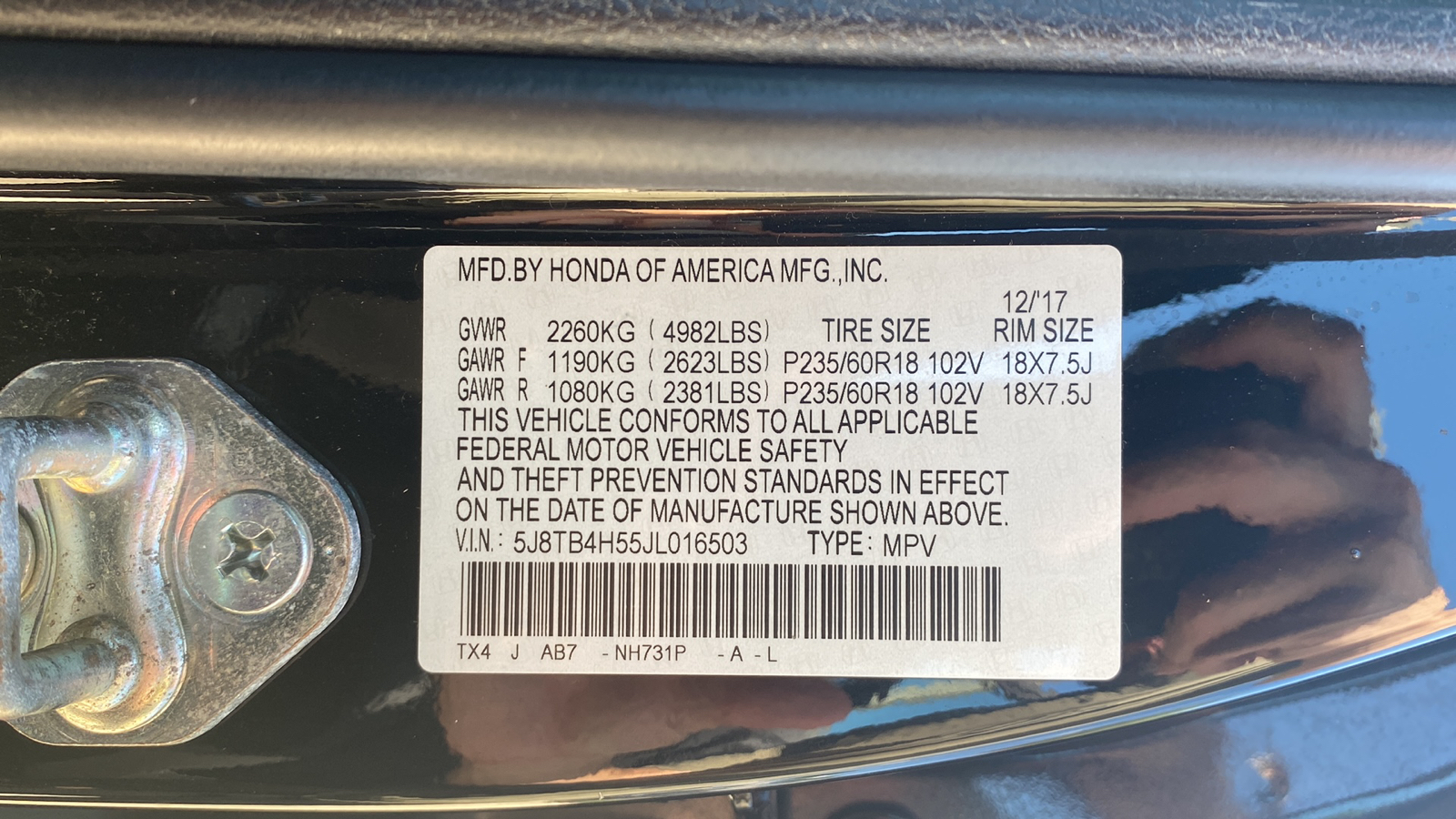 2018 Acura RDX Technology Package 22