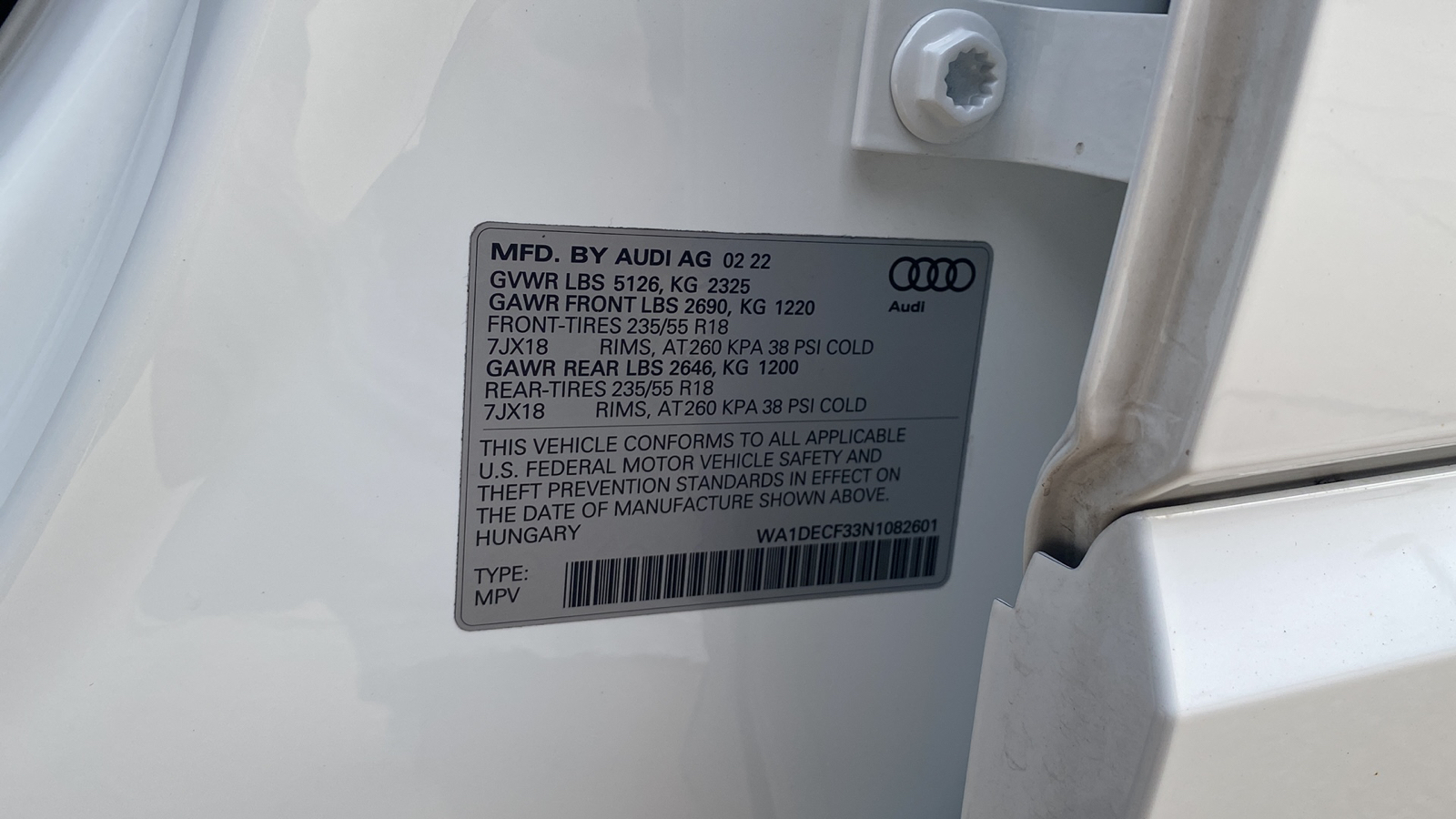 2022 Audi Q3 S line Premium 22