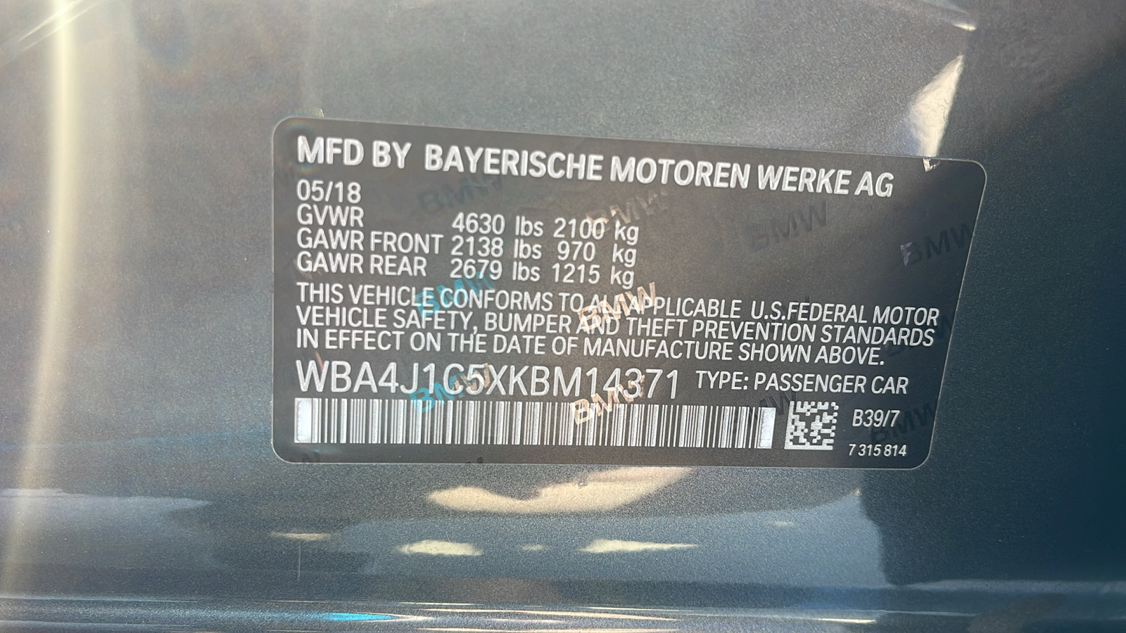 2019 BMW 4 Series 430i 14
