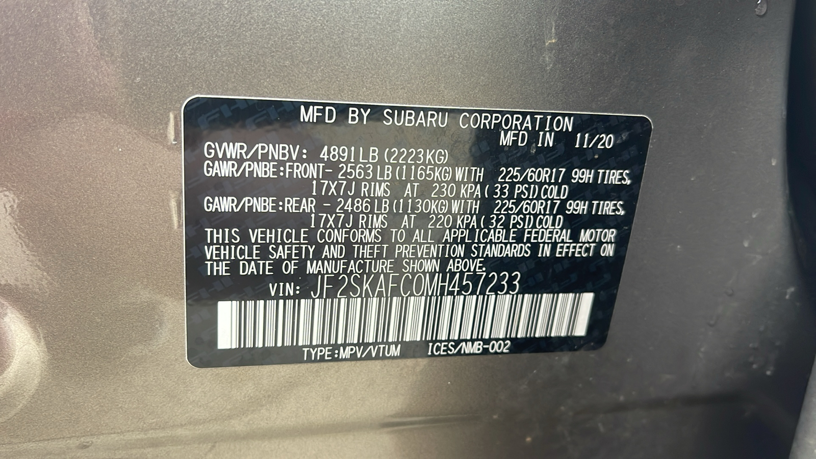 2021 Subaru Forester Premium 14