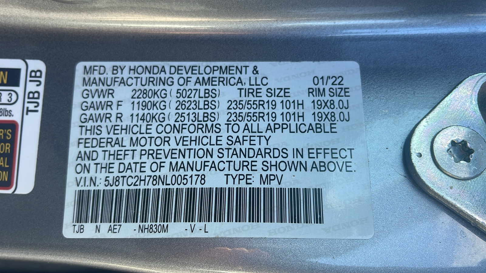 2022 Acura RDX w/Advance Package 14