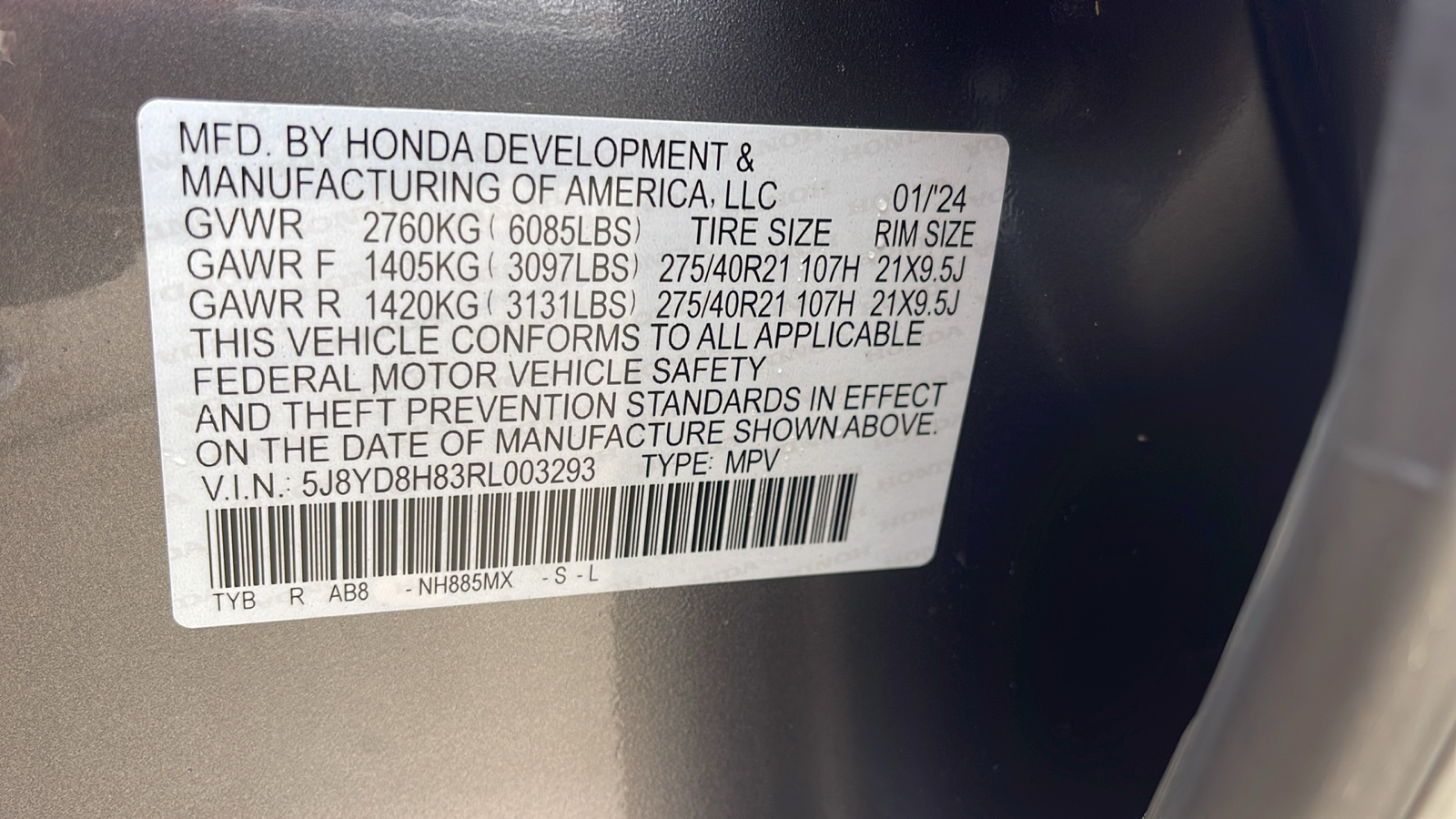 2024 Acura MDX Type S w/Advance Package 14