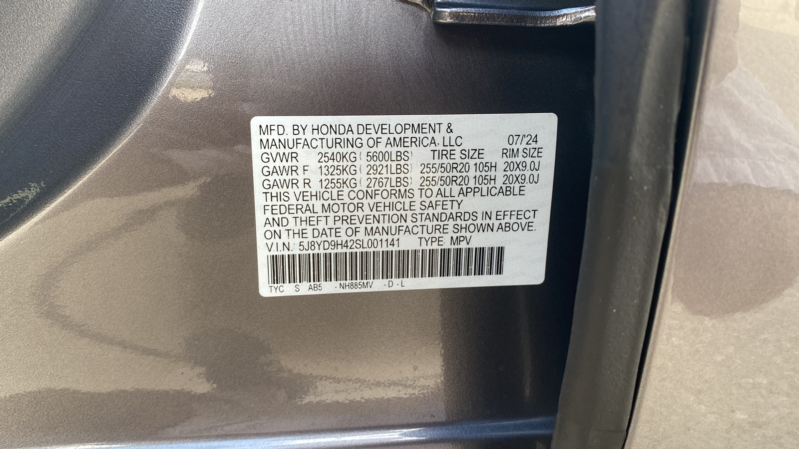 2025 Acura MDX w/Tech 22