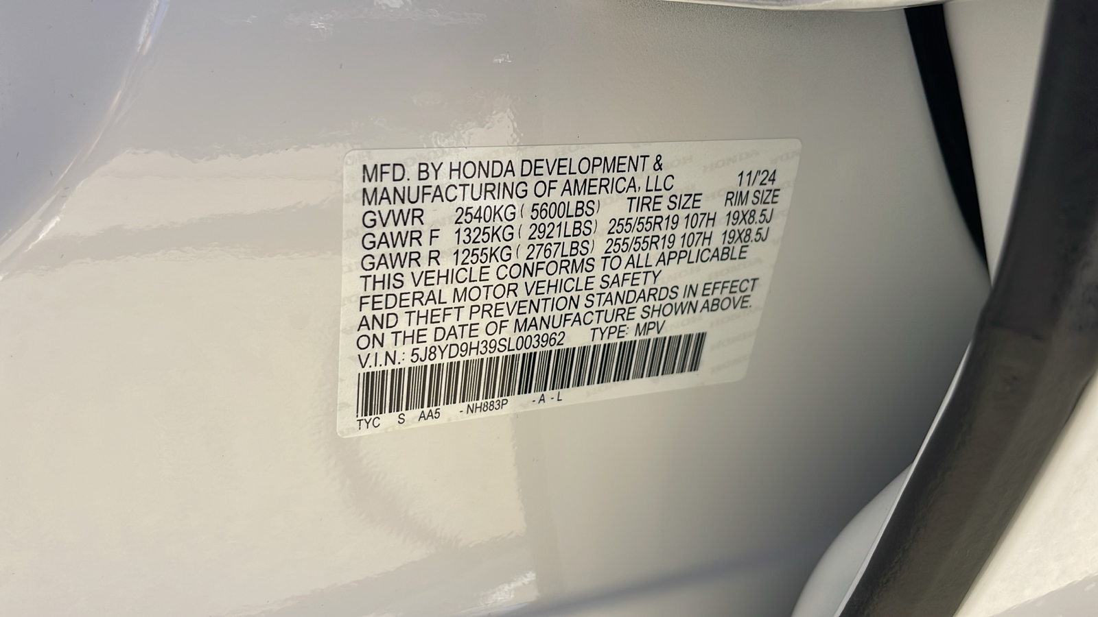 2025 Acura MDX Base 22