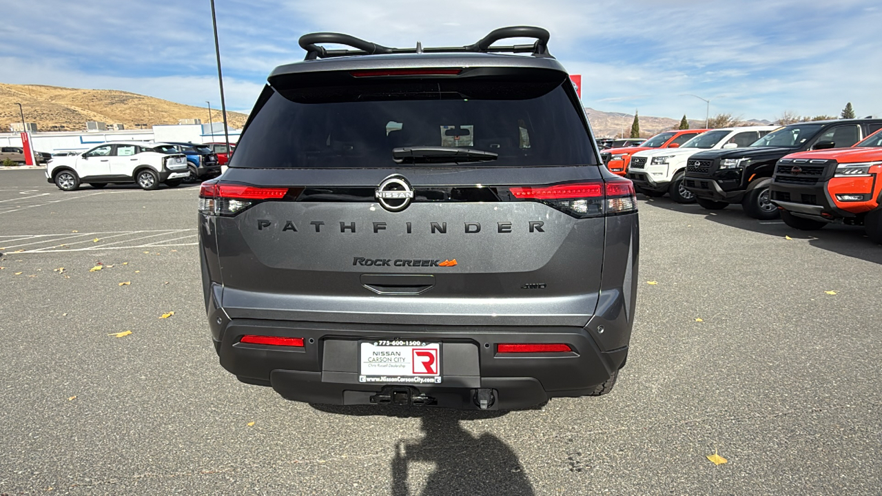 2025 Nissan Pathfinder Rock Creek 4