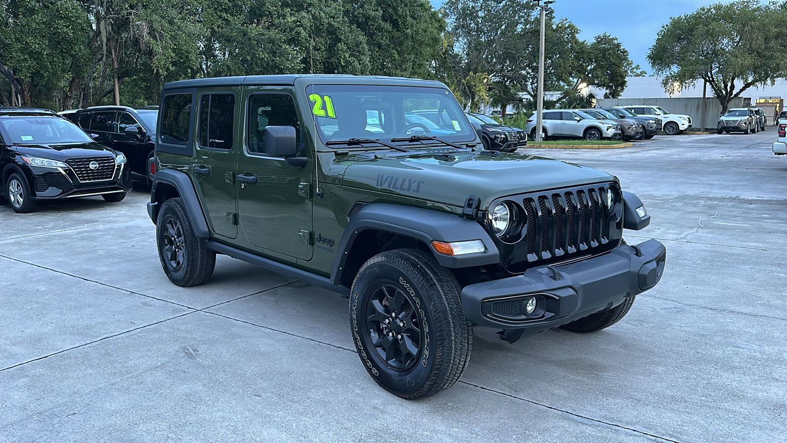 2021 Jeep Wrangler Unlimited Willys Sport 1