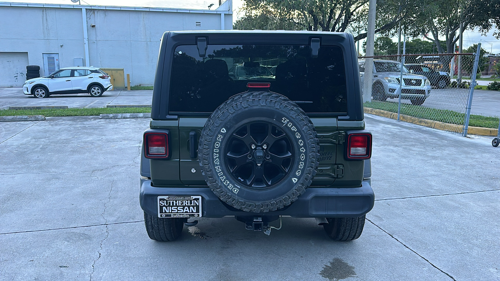 2021 Jeep Wrangler Unlimited Willys Sport 7