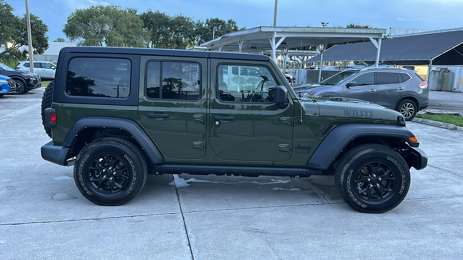 2021 Jeep Wrangler Unlimited Willys Sport 9