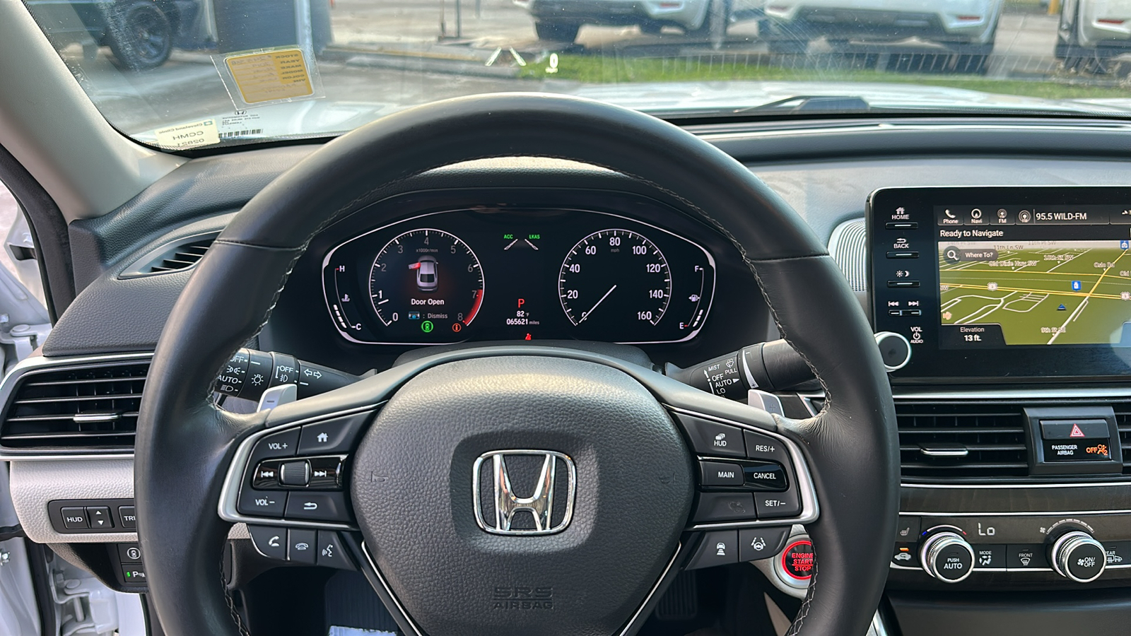 2019 Honda Accord Sedan Touring 2.0T 20