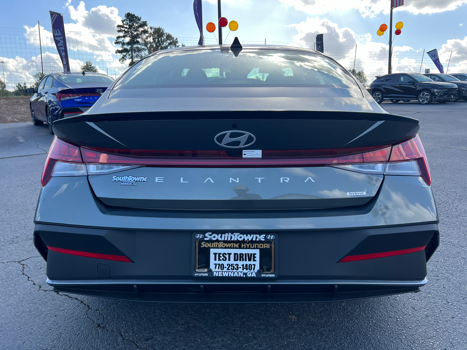 2025 Hyundai Elantra Hybrid Blue 6