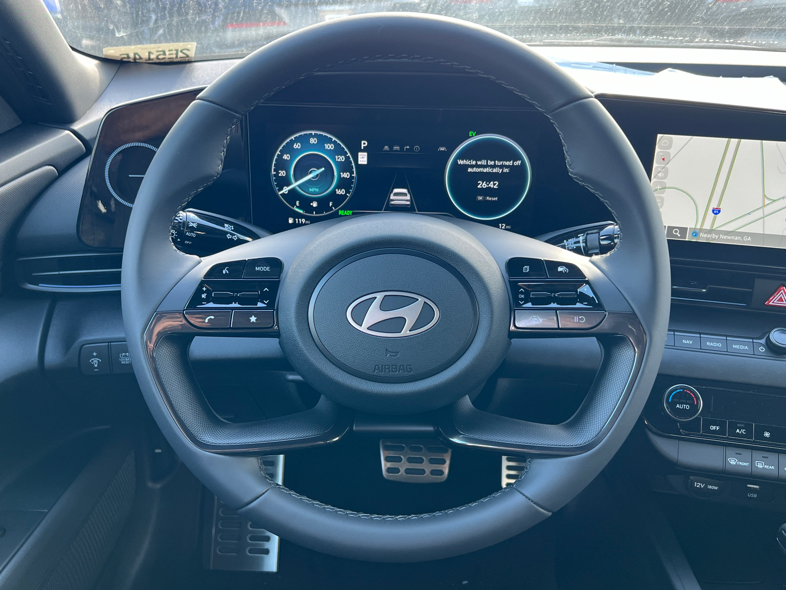 2025 Hyundai Elantra Hybrid Blue 23