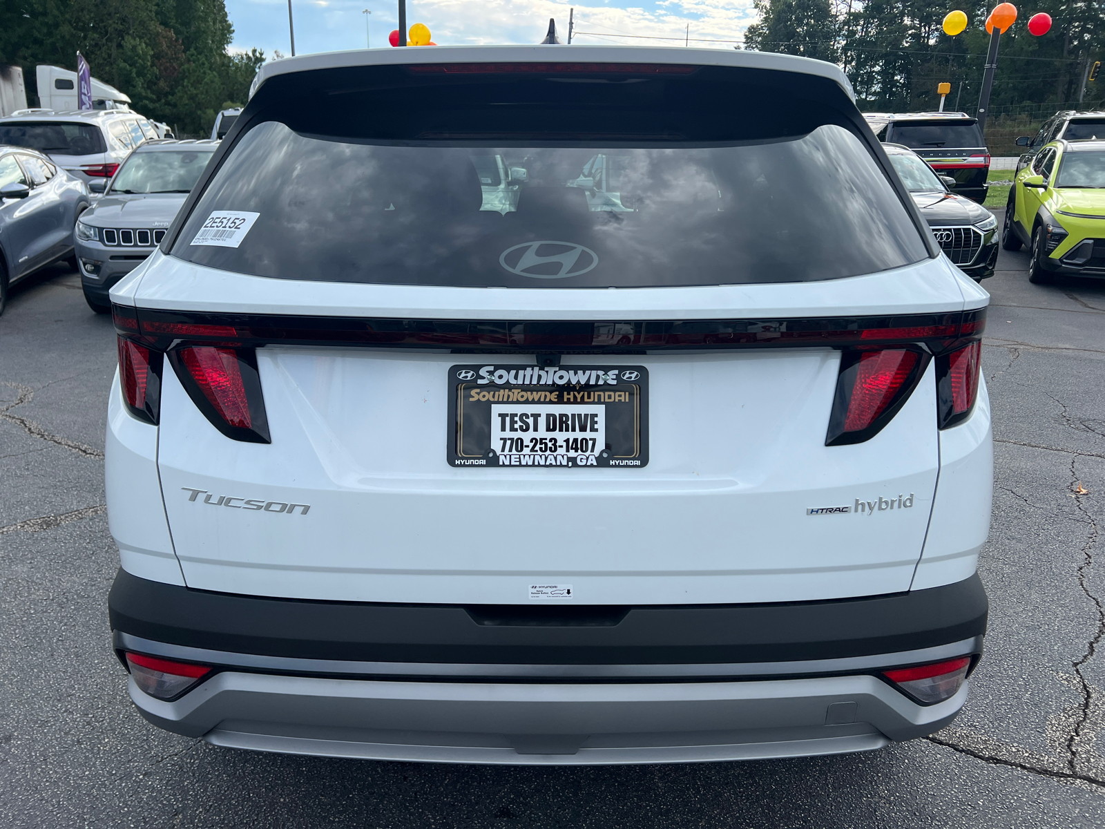 2025 Hyundai Tucson Hybrid Blue 6