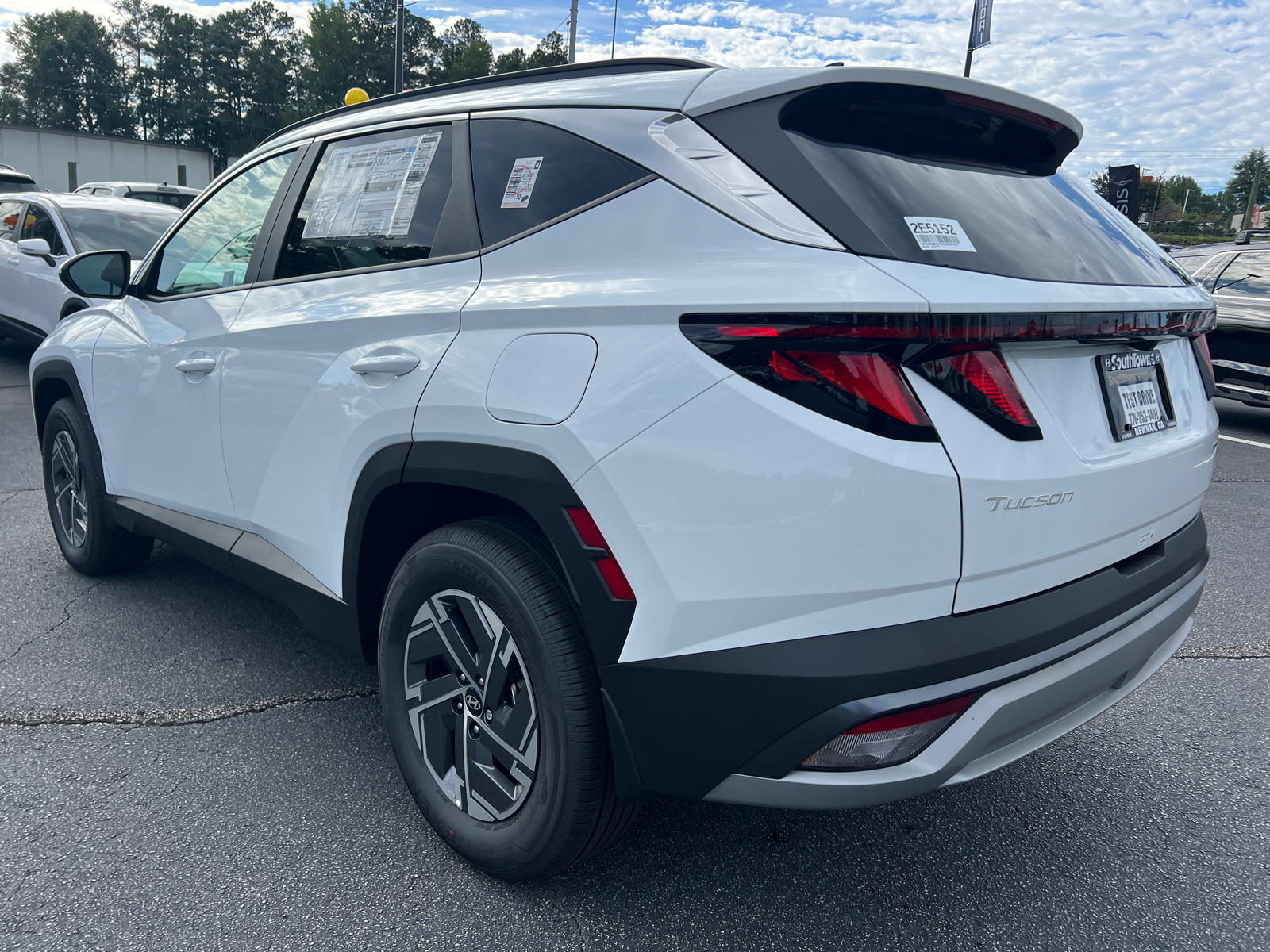 2025 Hyundai Tucson Hybrid Blue 7