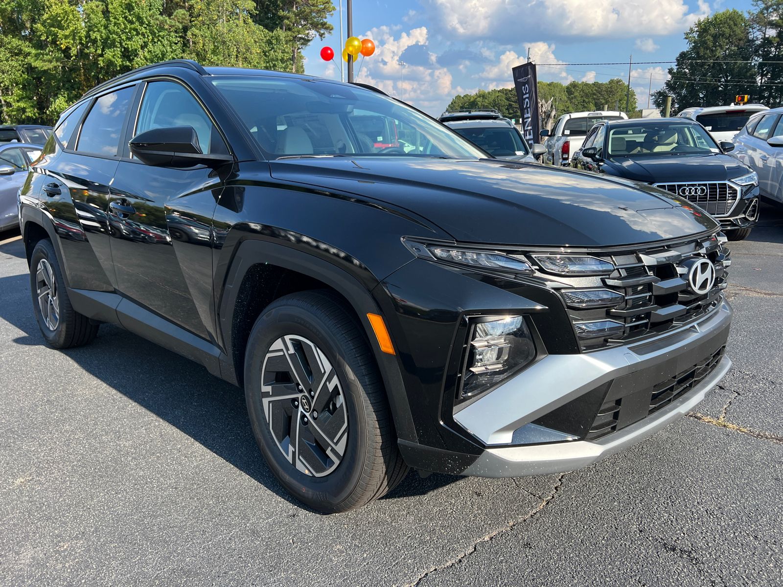 2025 Hyundai Tucson Hybrid Blue 3