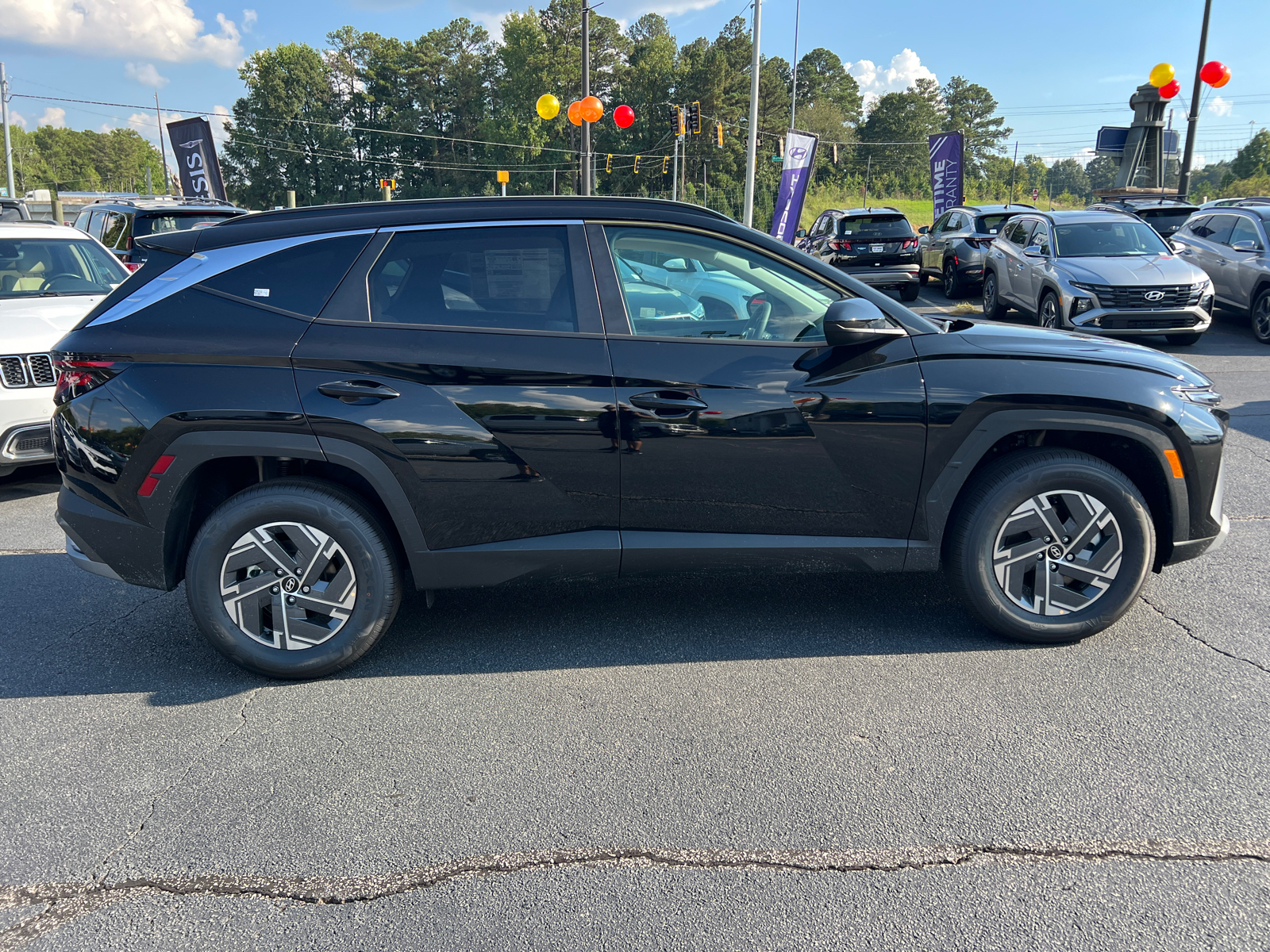 2025 Hyundai Tucson Hybrid Blue 4