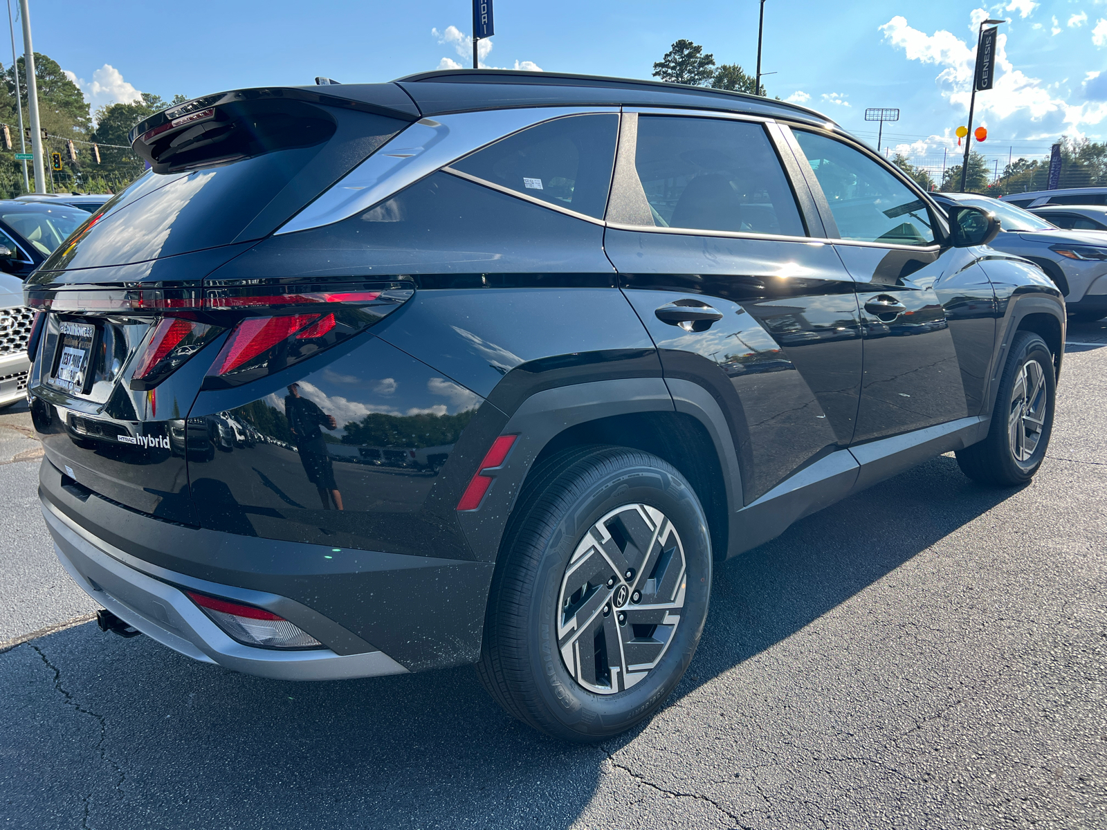 2025 Hyundai Tucson Hybrid Blue 5