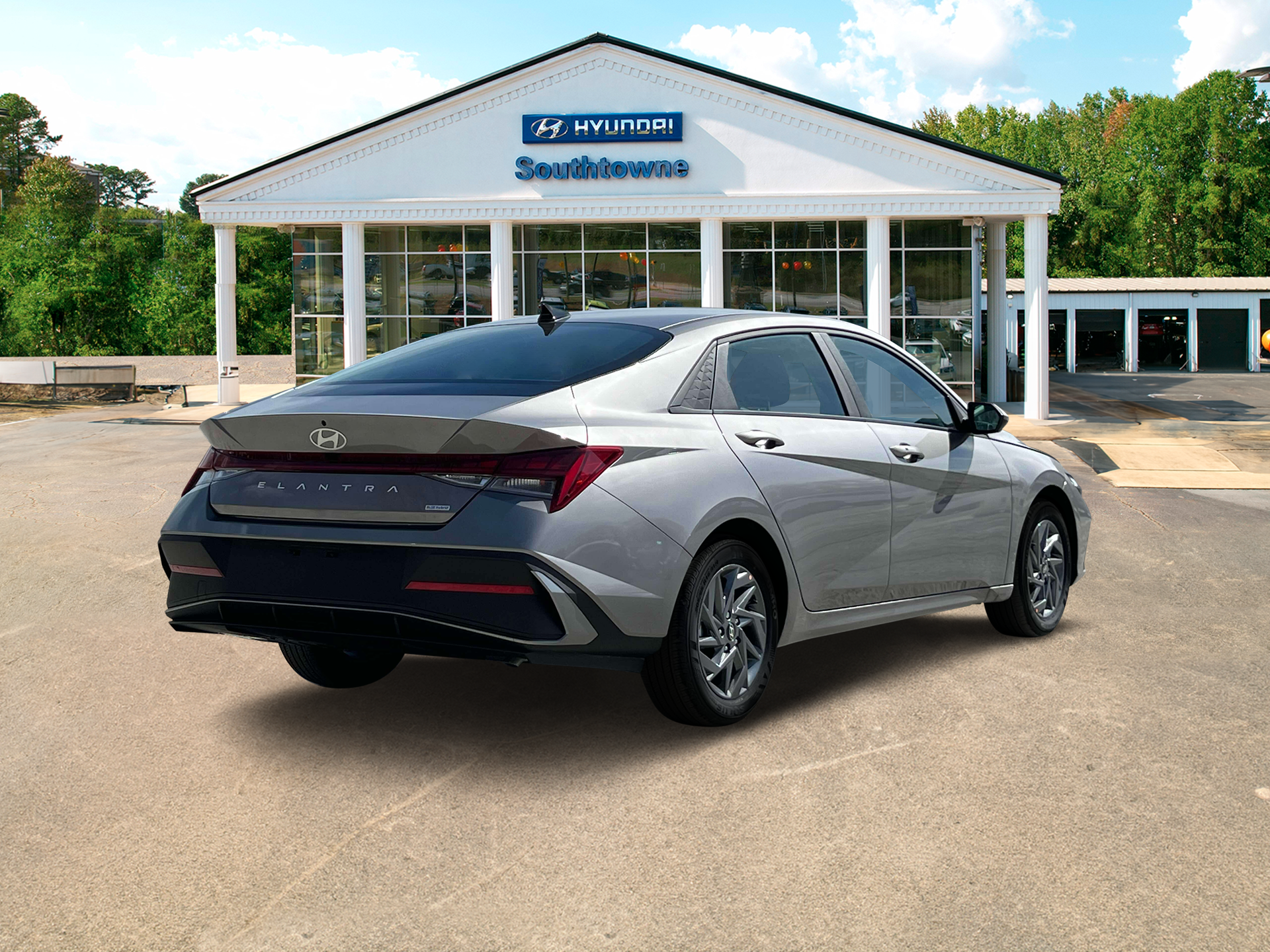 2025 Hyundai Elantra Hybrid Blue 7