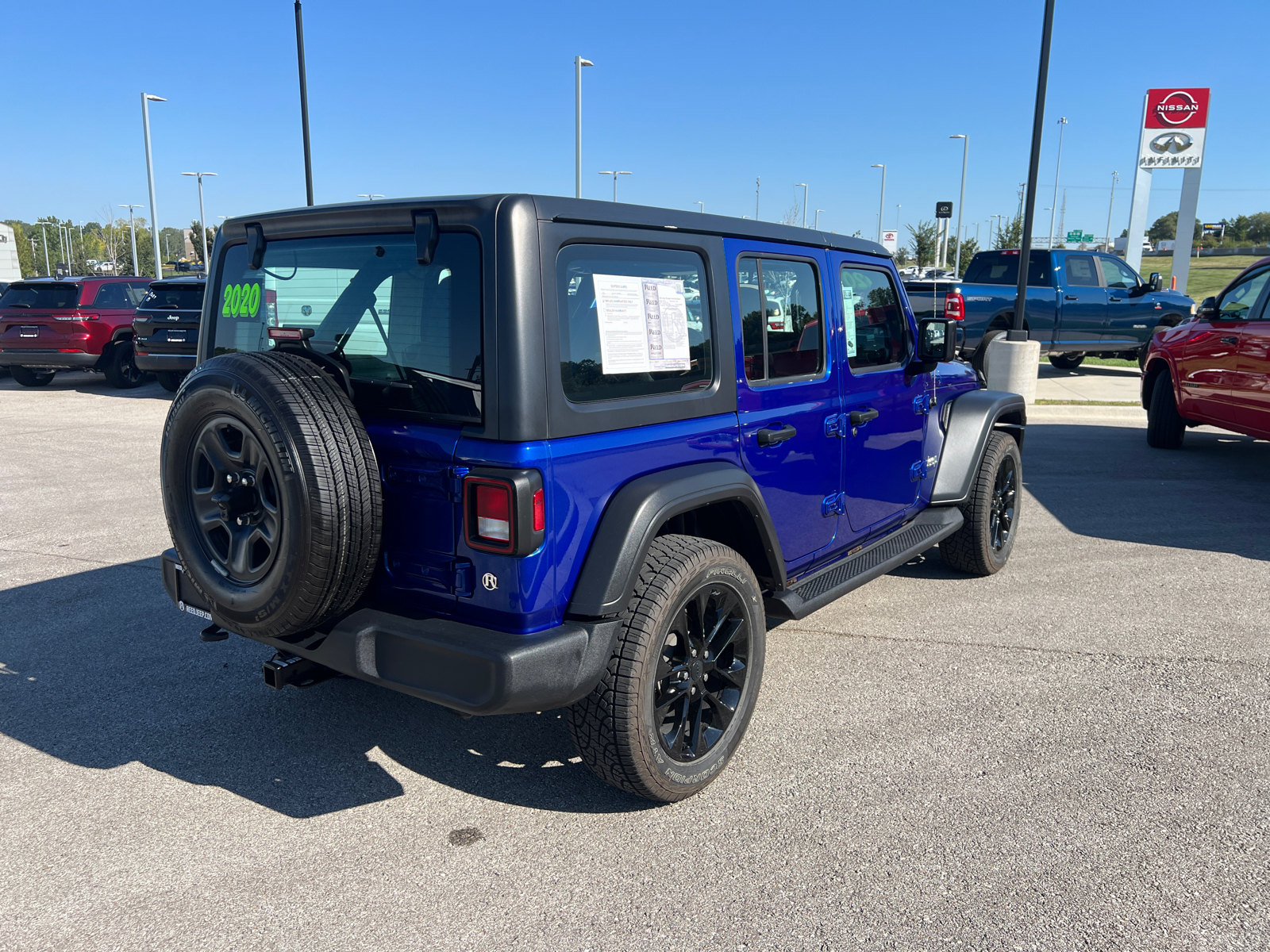 2020 Jeep Wrangler Unlimited Sport 9