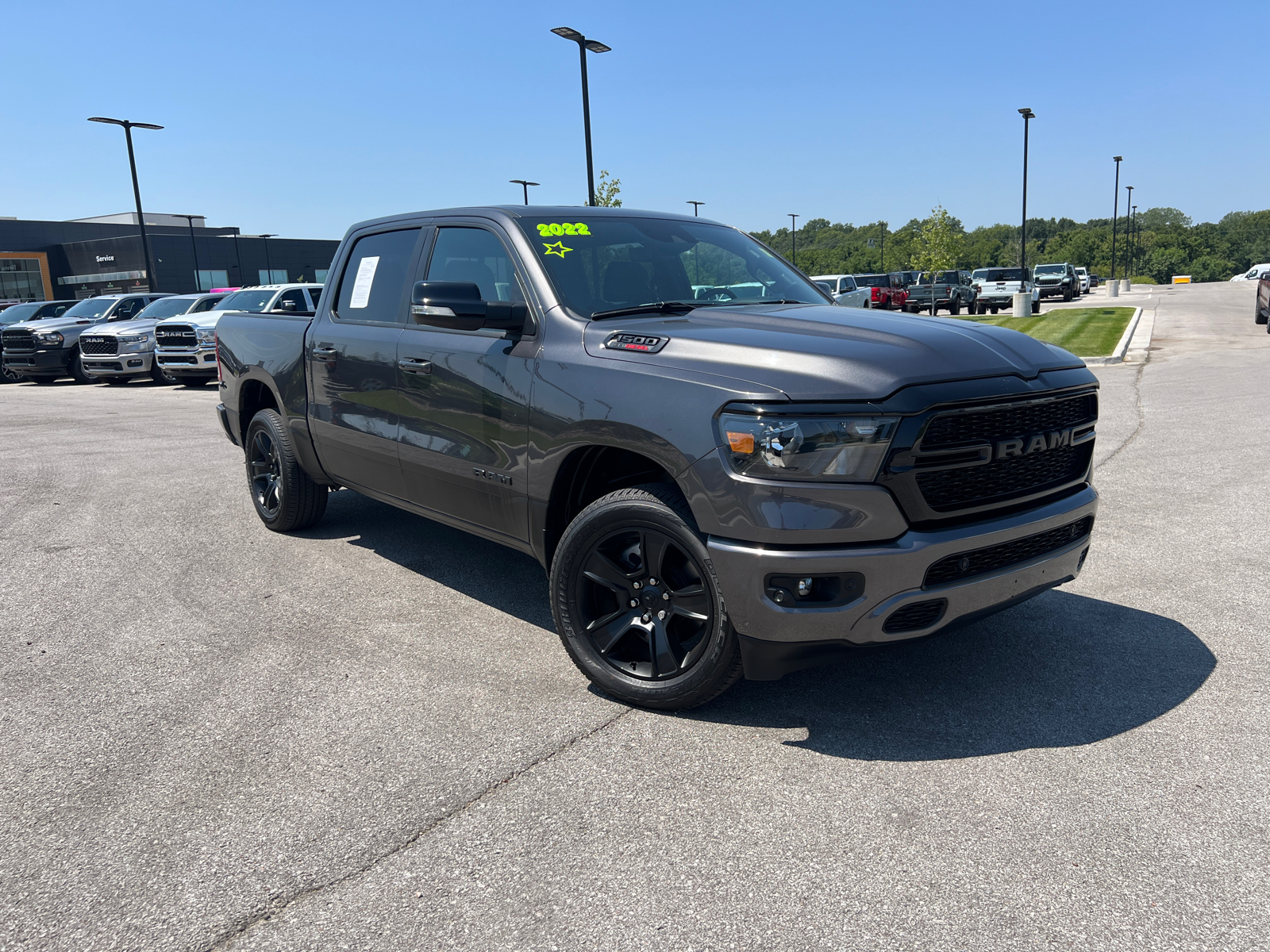 2022 Ram 1500 Big Horn 4x4 Crew Cab 57 Box 1