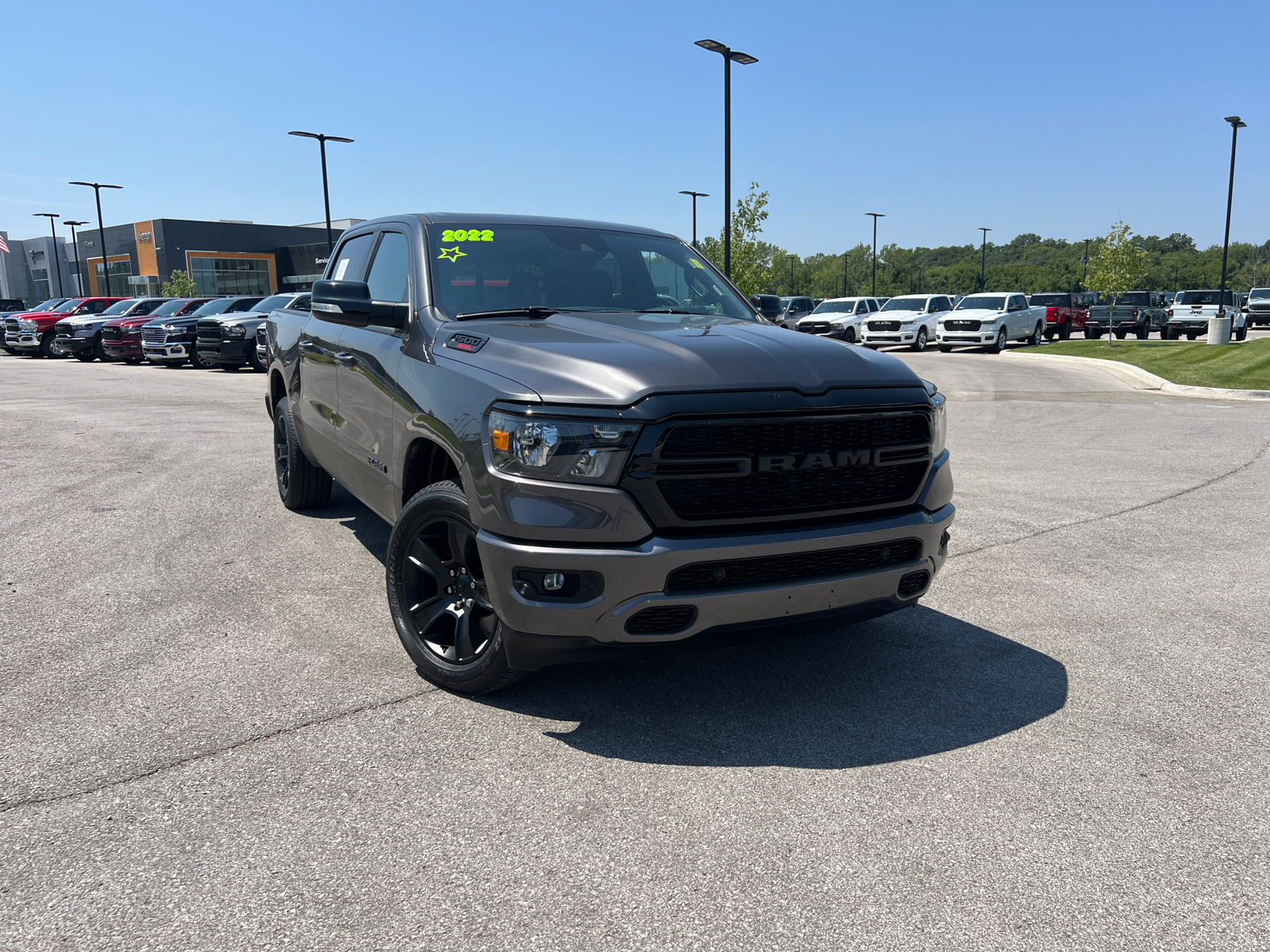 2022 Ram 1500 Big Horn 4x4 Crew Cab 57 Box 2