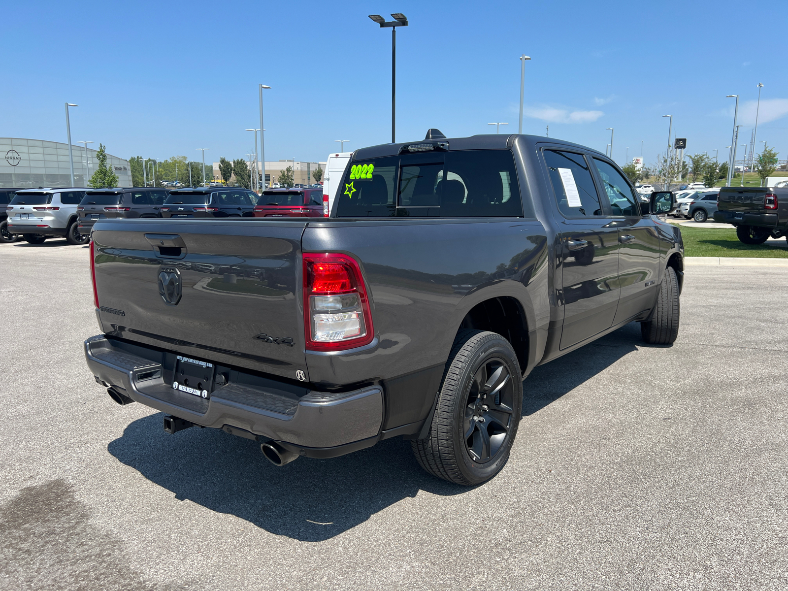 2022 Ram 1500 Big Horn 4x4 Crew Cab 57 Box 9