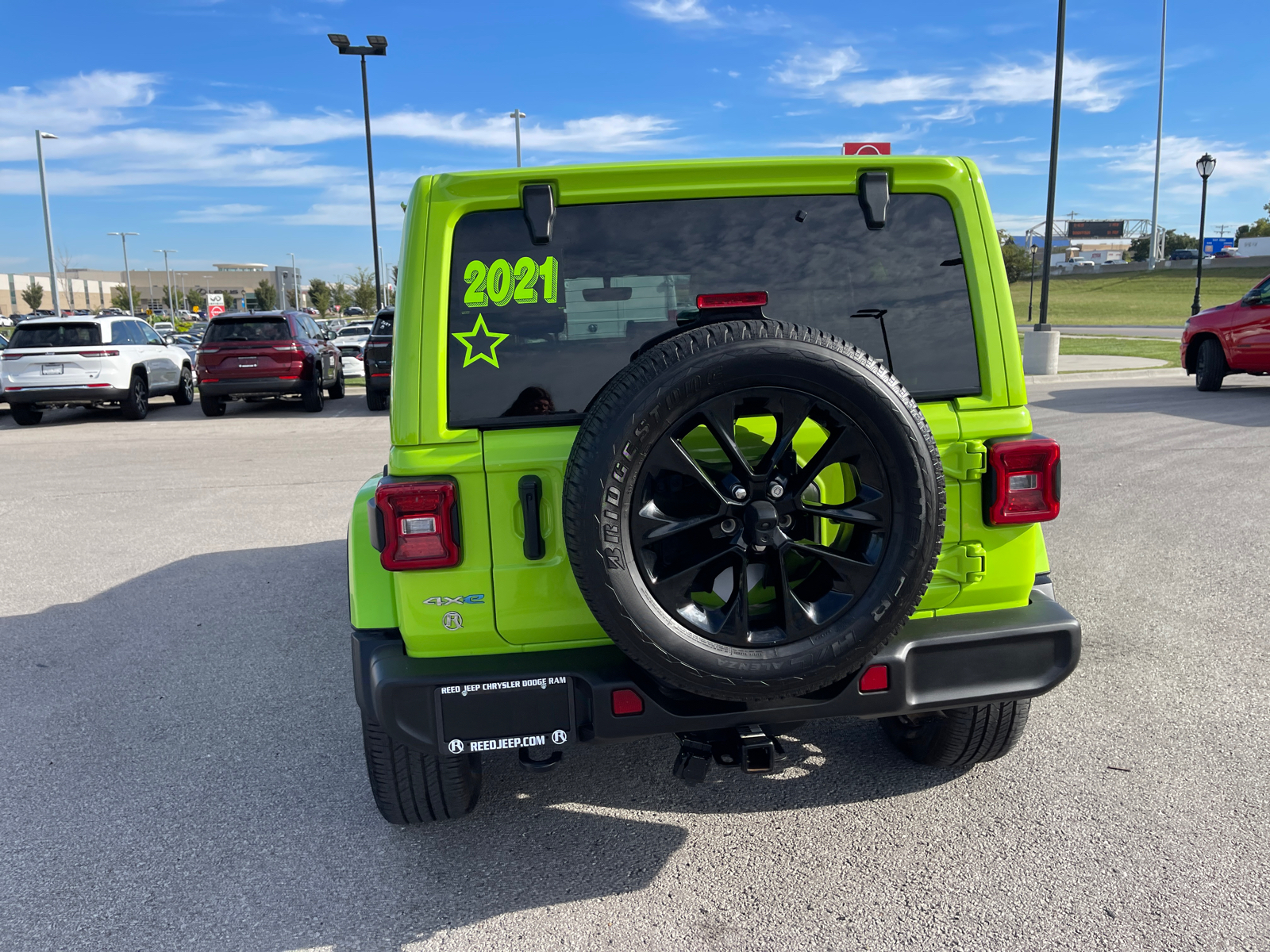 2021 Jeep Wrangler 4xe Unlimited Sahara 8