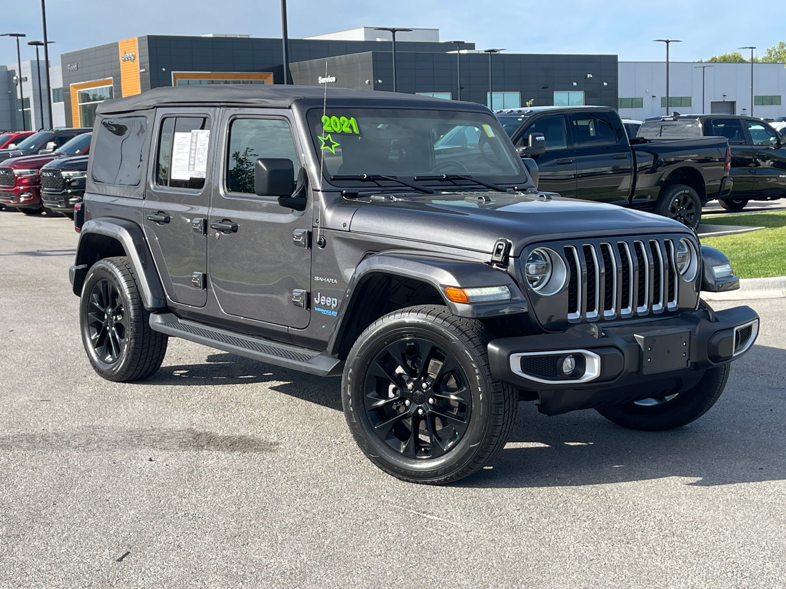 2021 Jeep Wrangler 4xe Unlimited Sahara 1