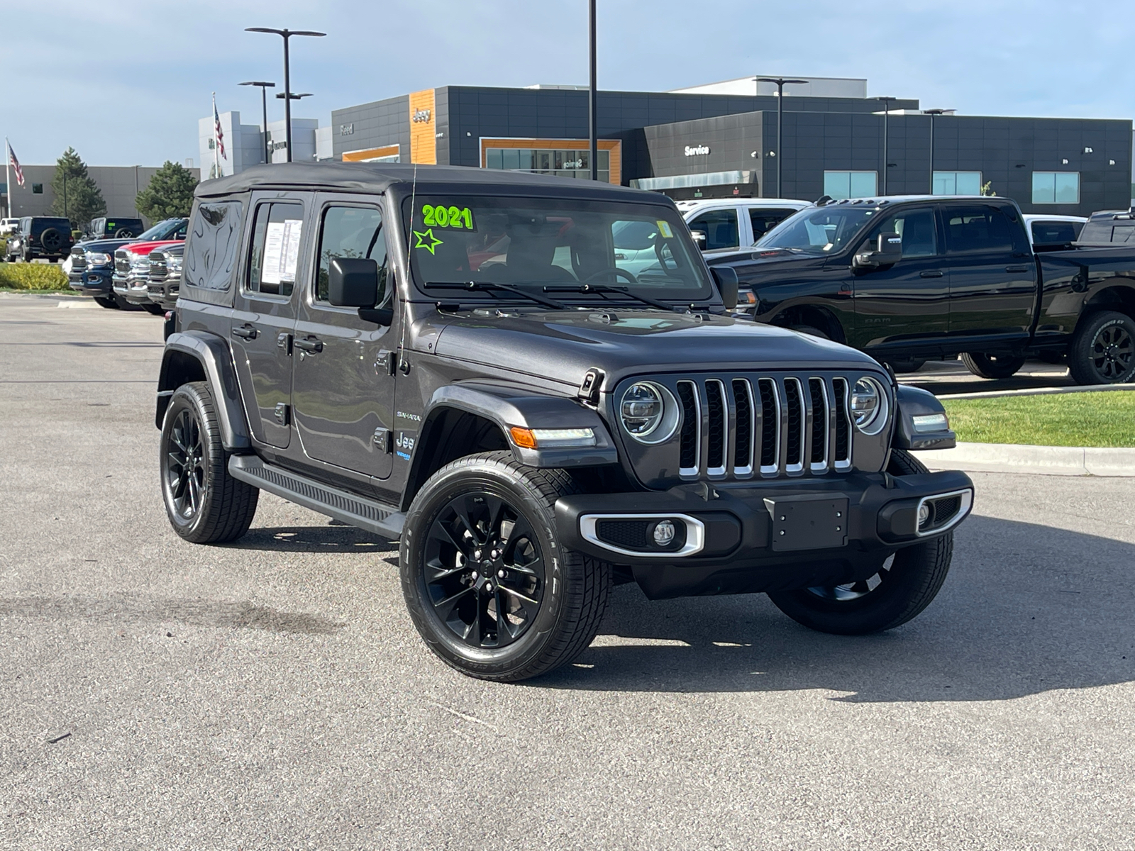 2021 Jeep Wrangler 4xe Unlimited Sahara 2