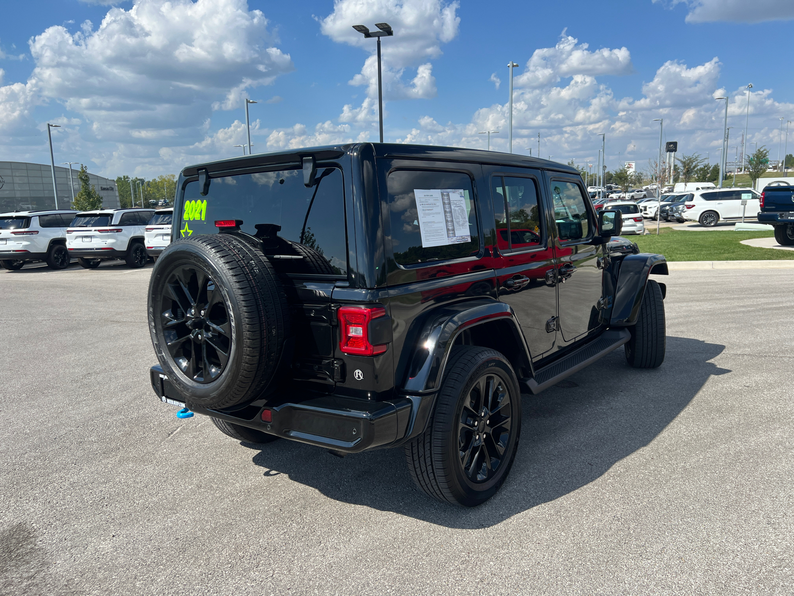 2021 Jeep Wrangler 4xe Unlimited Sahara High Altitude 9