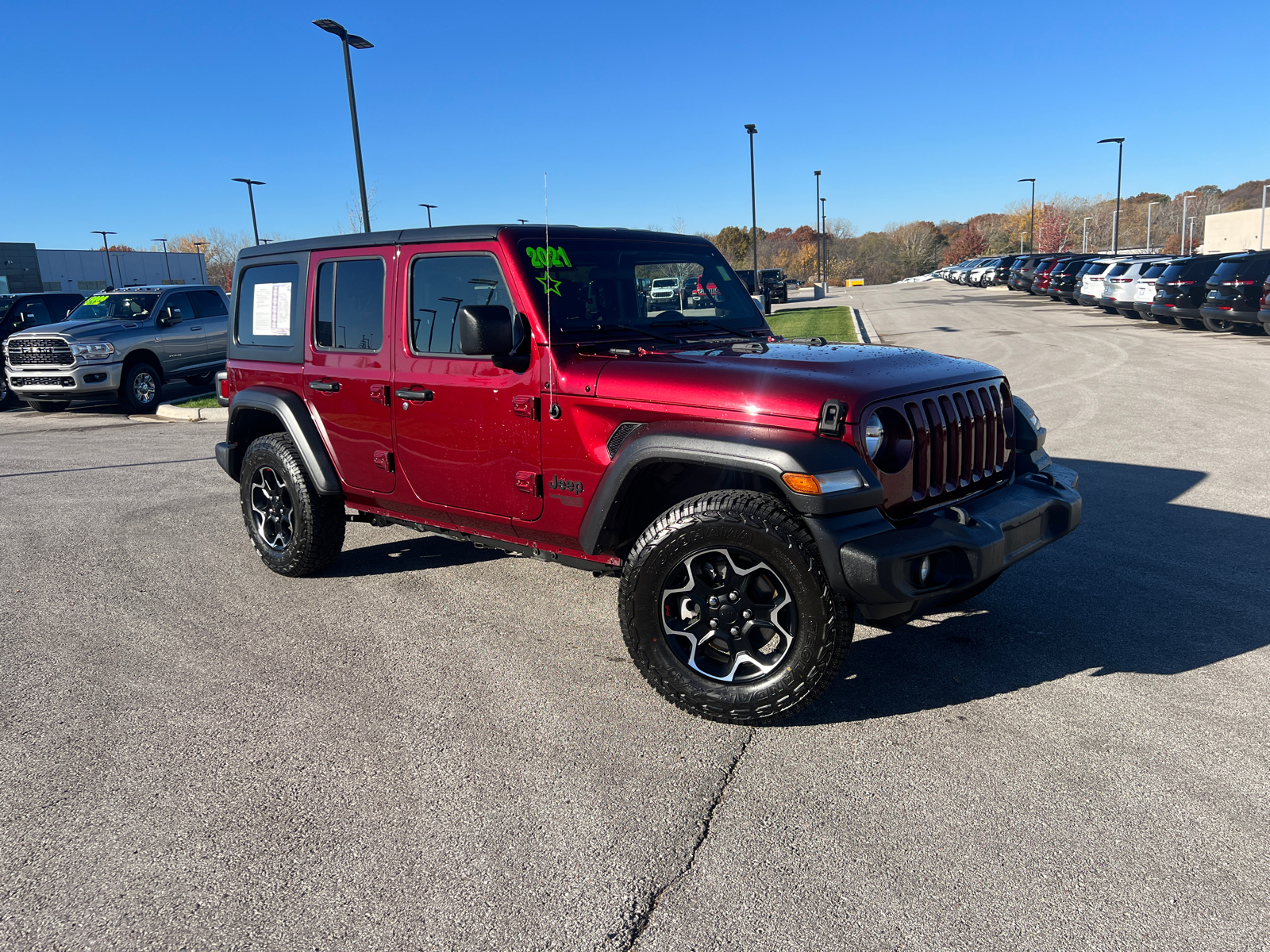 2021 Jeep Wrangler Unlimited Sport S 1