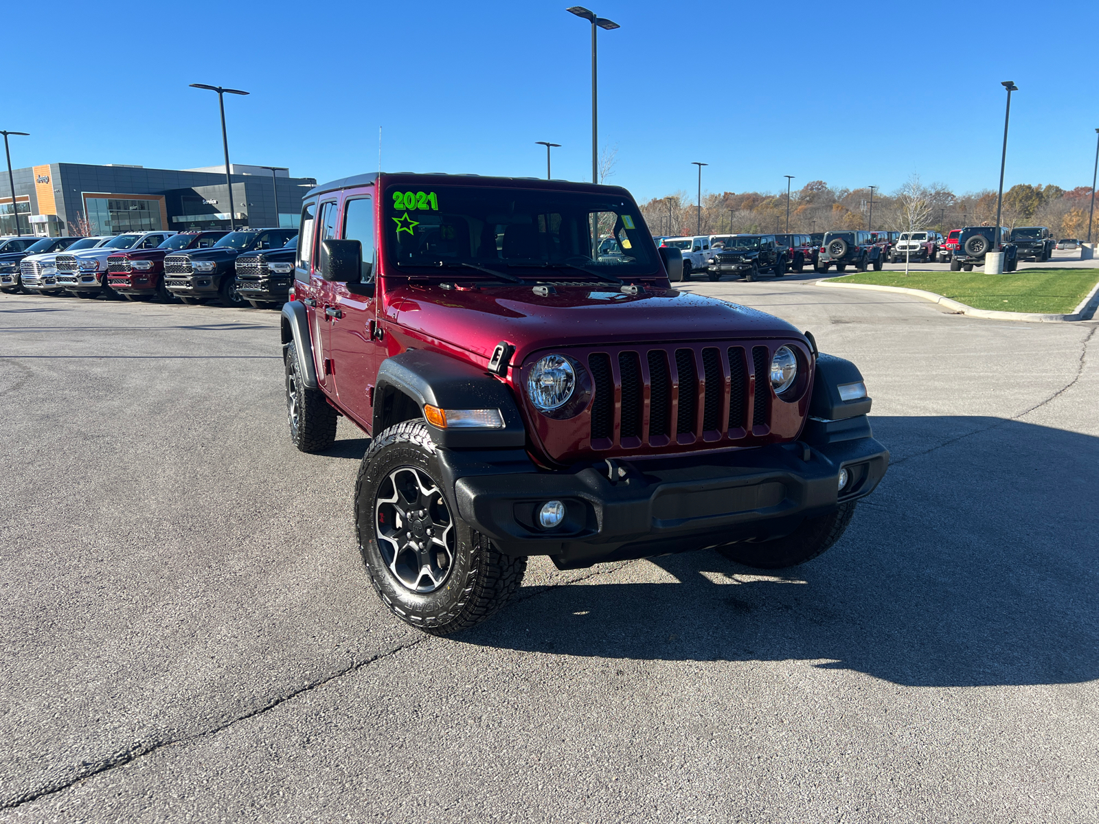 2021 Jeep Wrangler Unlimited Sport S 2