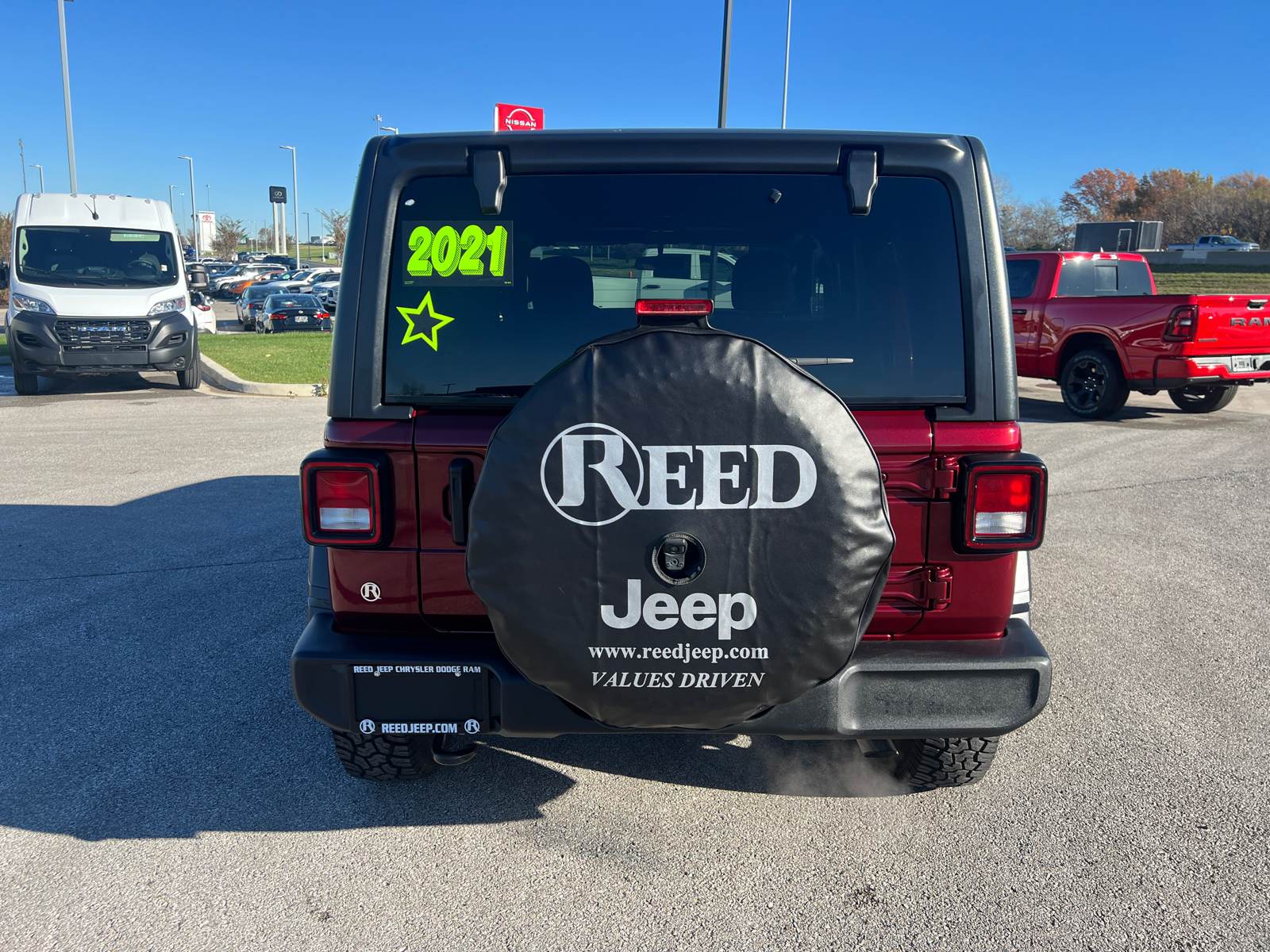 2021 Jeep Wrangler Unlimited Sport S 8