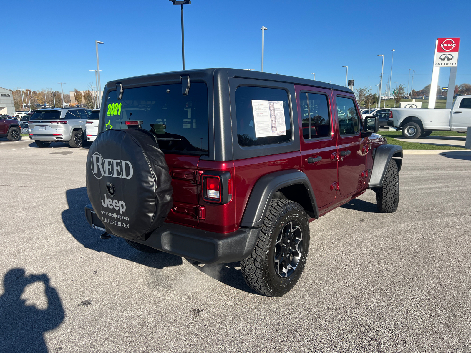 2021 Jeep Wrangler Unlimited Sport S 9