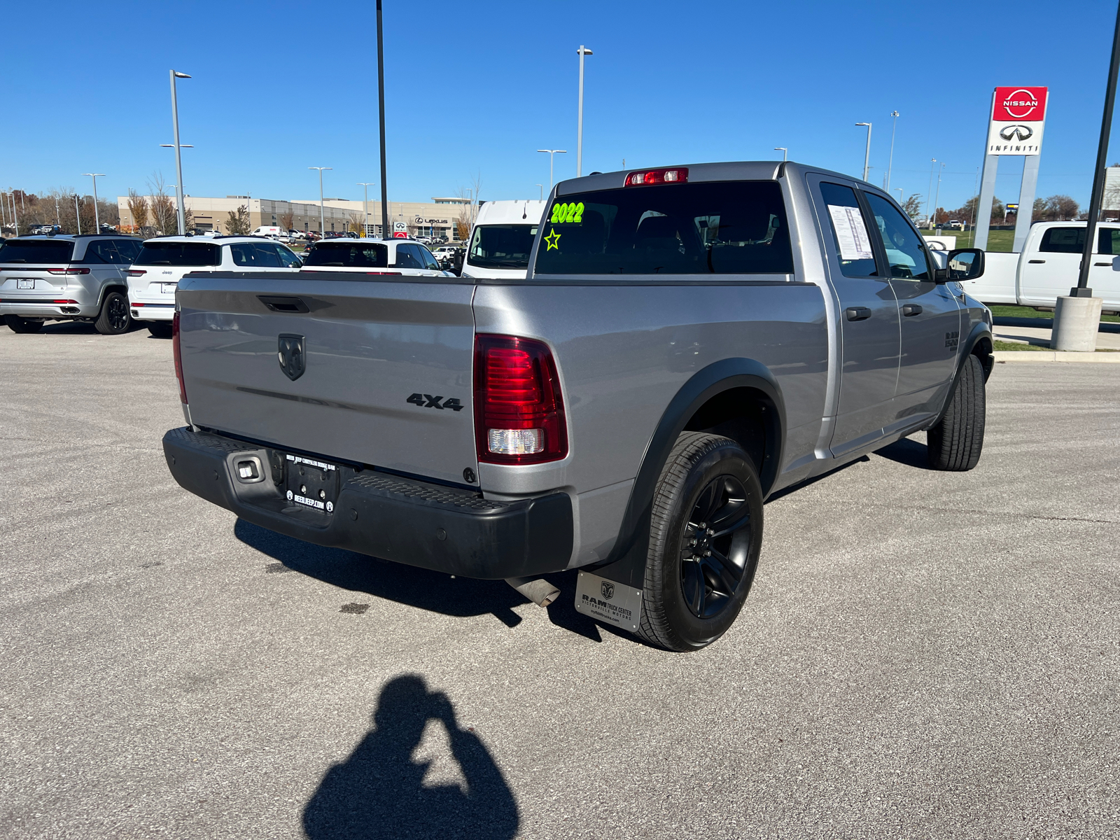 2022 Ram 1500 Classic Warlock 4x4 Quad Cab 64 Box 9