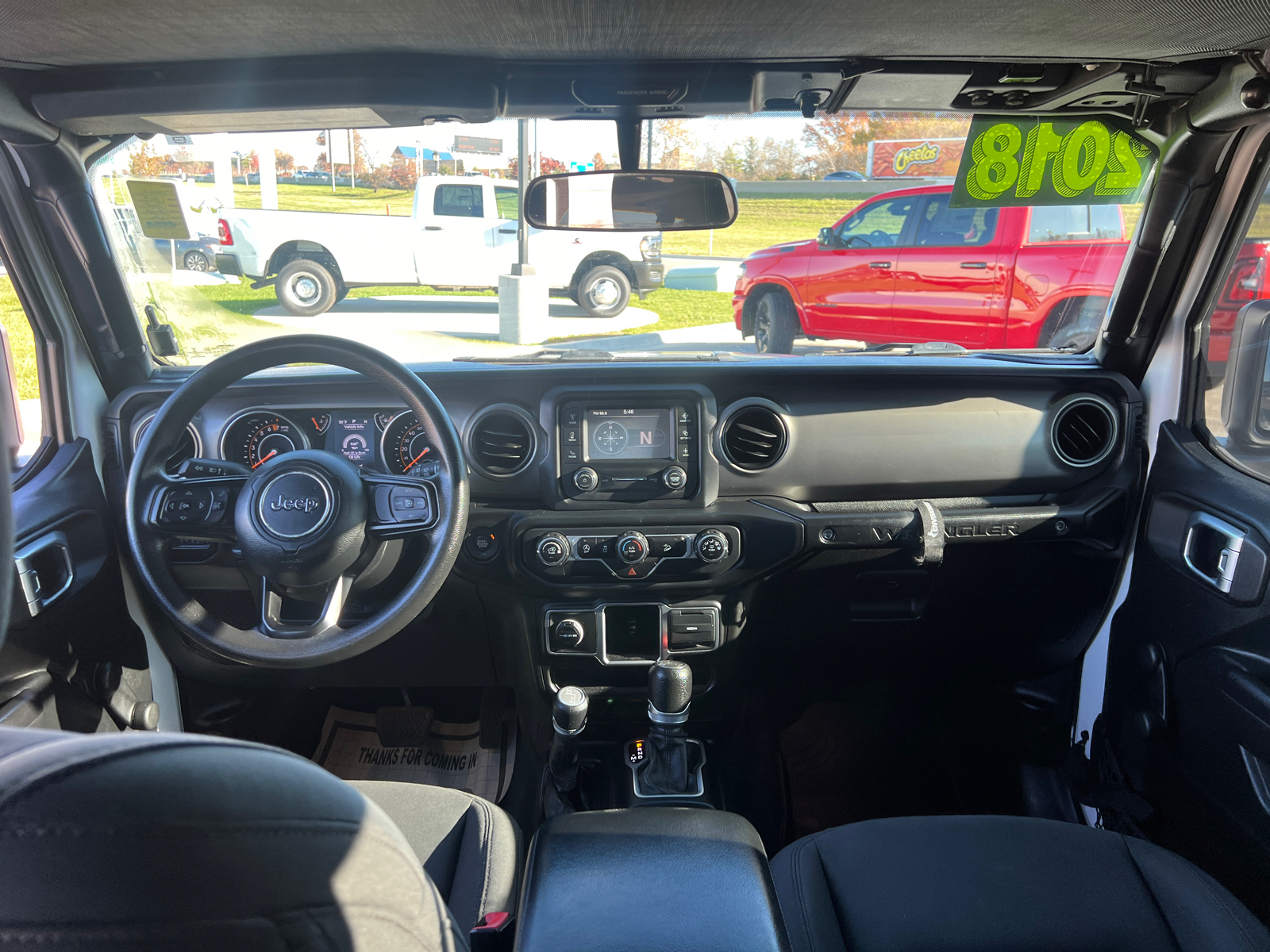 2018 Jeep Wrangler Unlimited Sport 12