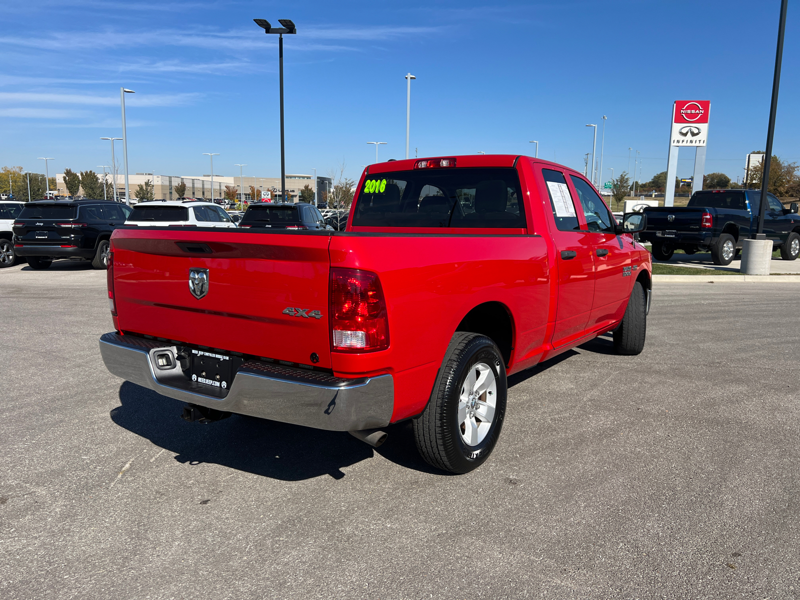 2016 Ram 1500 Tradesman 4WD Quad Cab 140.5 9