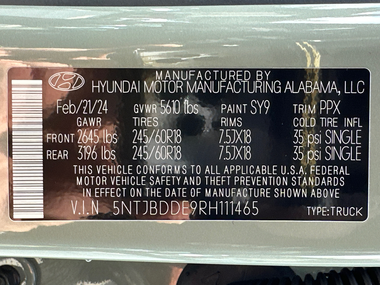 2024 Hyundai Santa Cruz SEL AWD 41